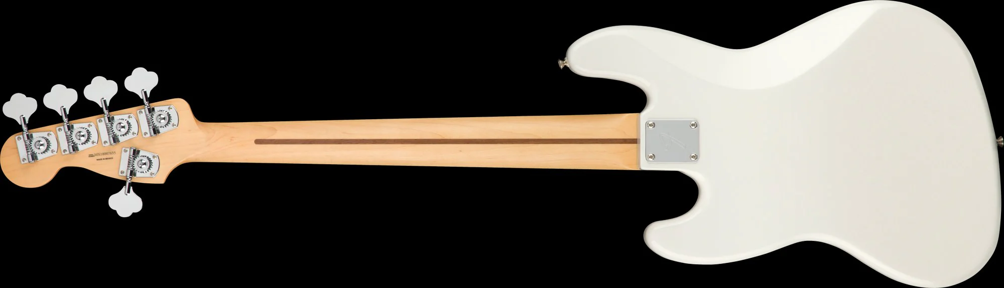 Fender Player Jazz Bass V Pau Polar White - Image 4