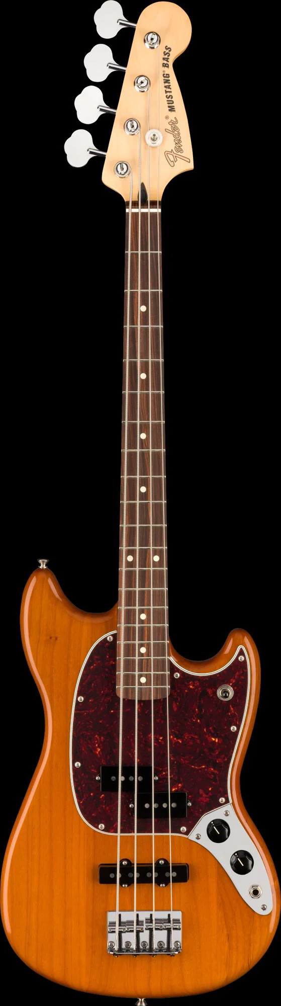 Fender Player Mustang Bass PJ Pau Ferro Aged Natural - Image 2