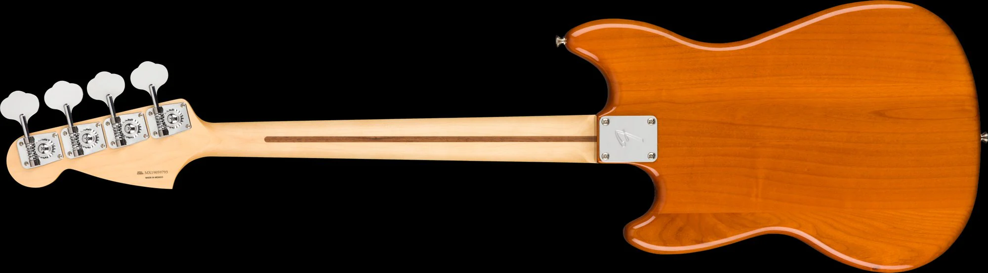 Fender Player Mustang Bass PJ Pau Ferro Aged Natural - Image 5