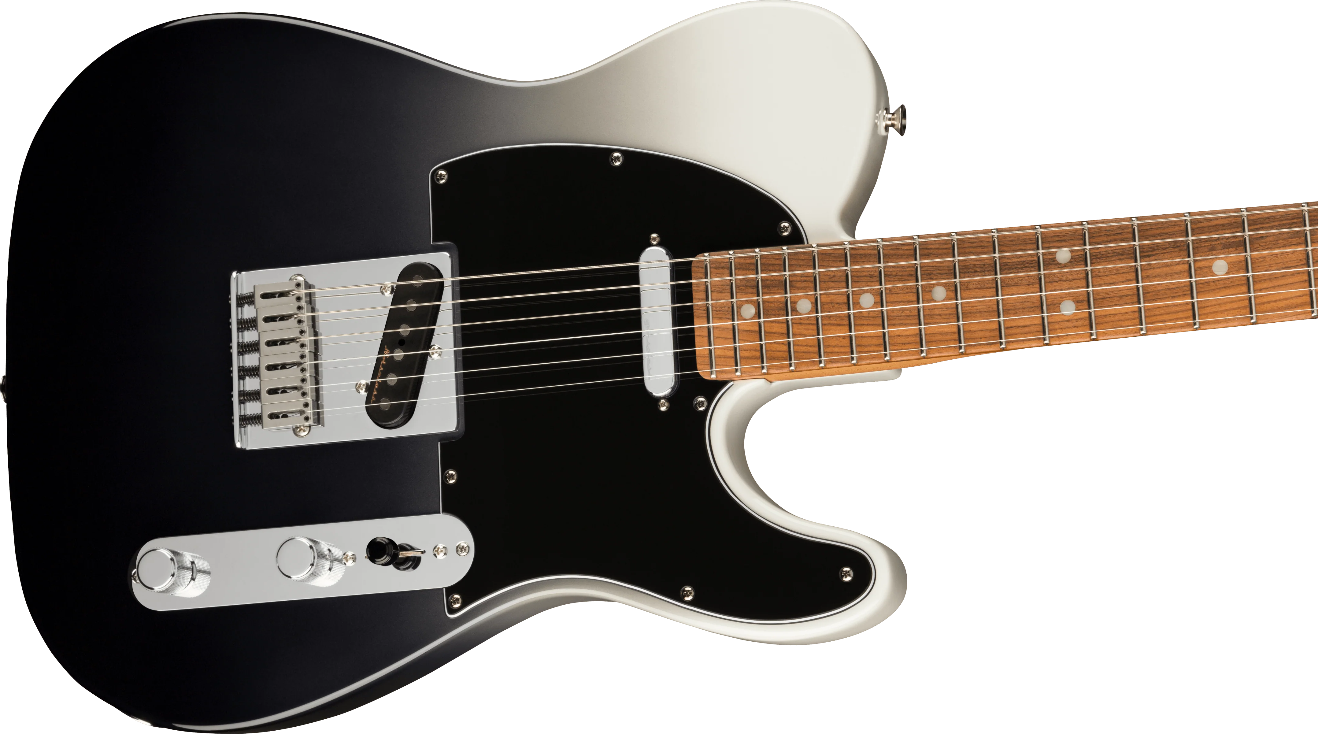 Fender Player Plus Telecaster Pau Ferro Fingerboard Silver Smoke With Gig Bag - Image 4