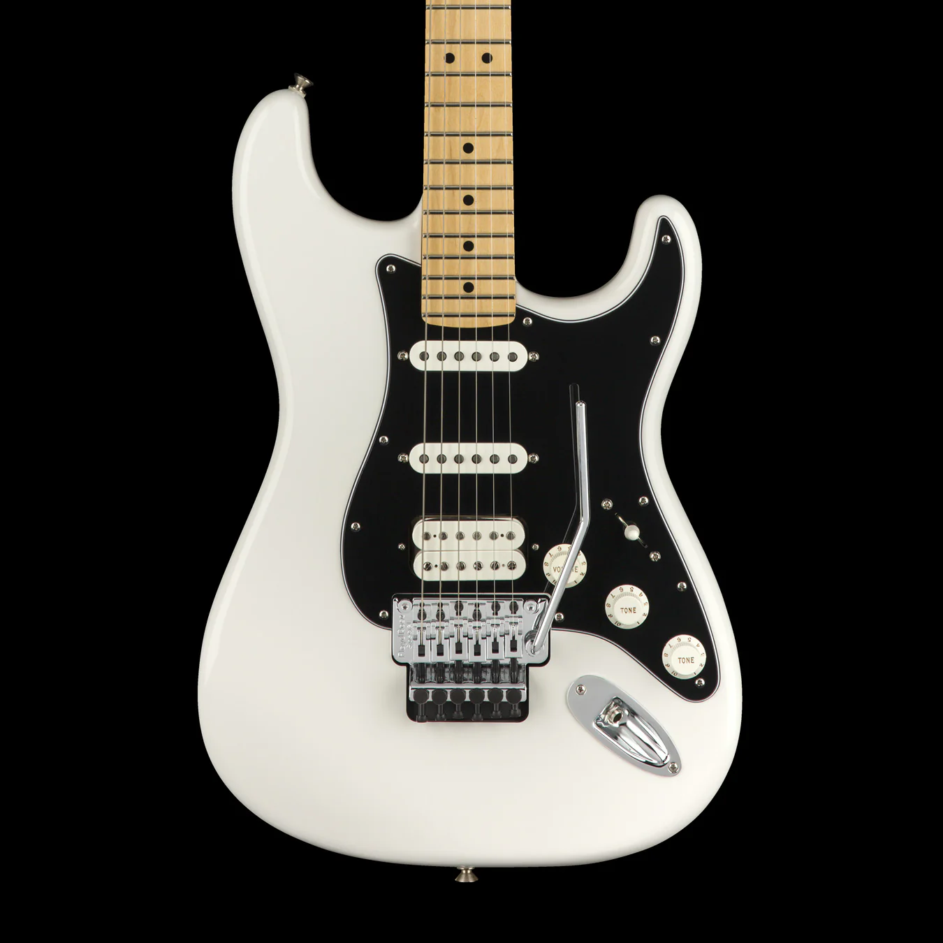 Fender Player Stratocaster HSS with Floyd Rose Maple Fingerboard Polar White