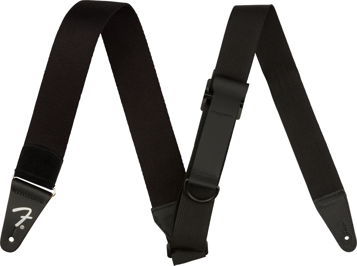 Fender Right Height Rayon Strap Black