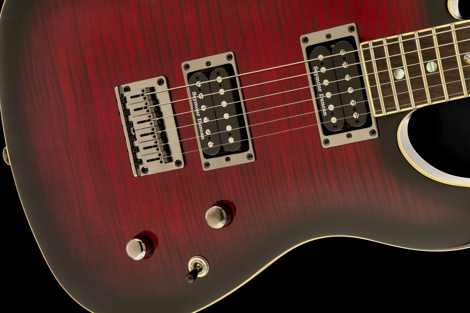 Fender Special Edition Custom Telecaster FMT HH Laurel Fingerboard Black Cherry Burst Electric Guitar - Image 4