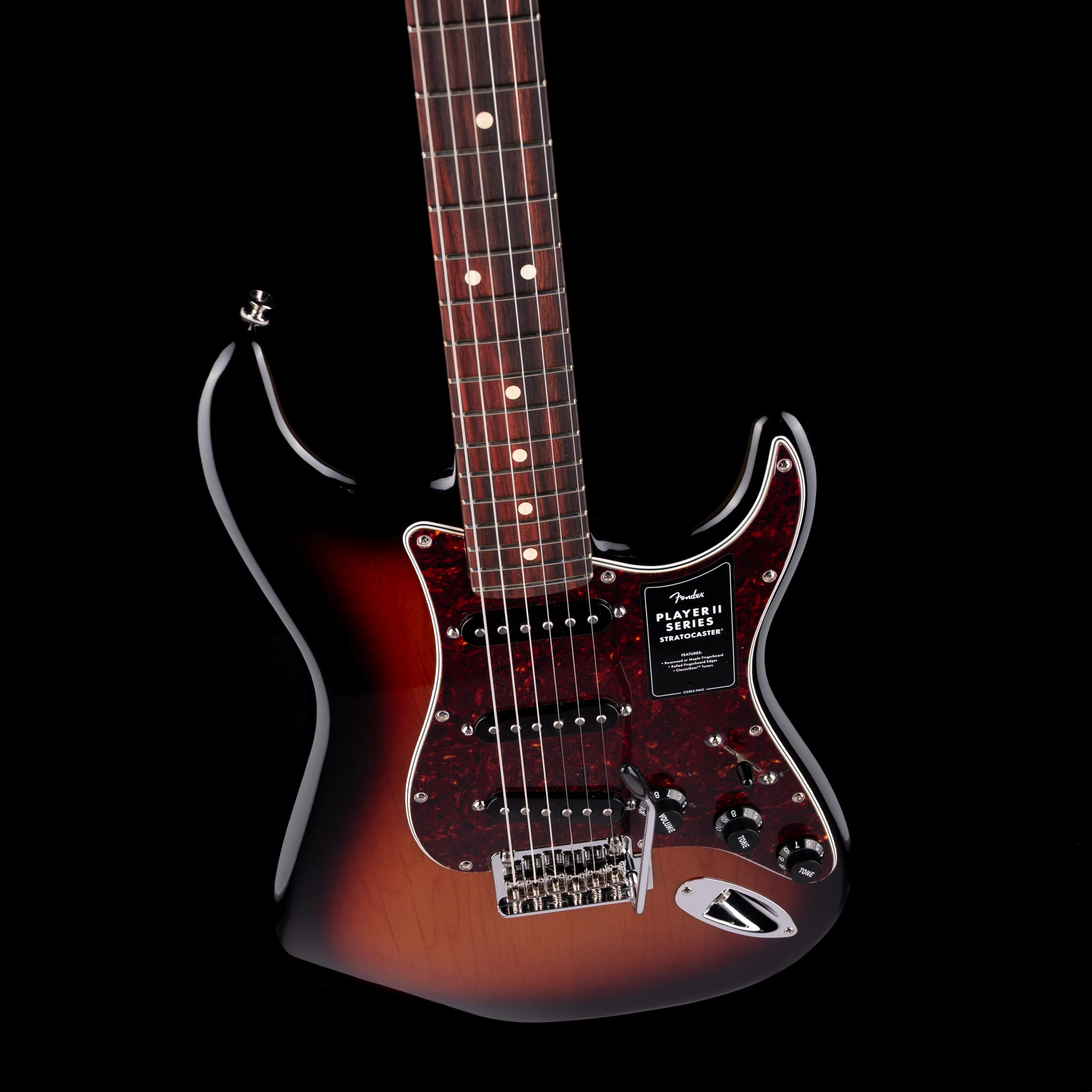 Fender Special Run Player II Stratocaster 3-Tone Sunburst - Image 3