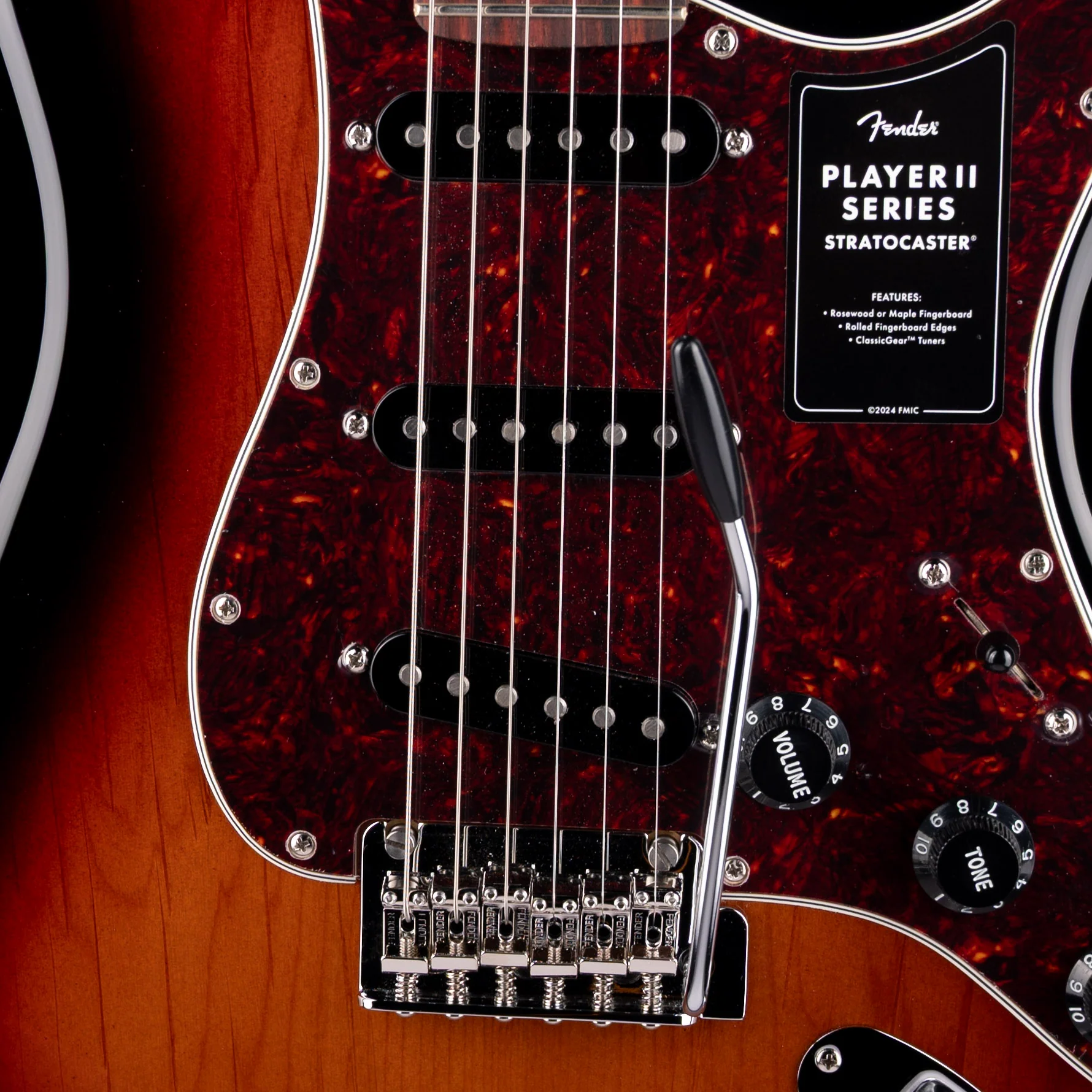 Fender Special Run Player II Stratocaster 3-Tone Sunburst - Image 4