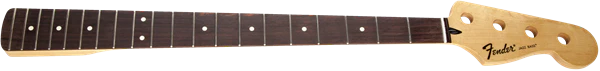 Fender Standard Series Jazz Bass Neck 20 Medium Jumbo Frets Rosewood - Image 2