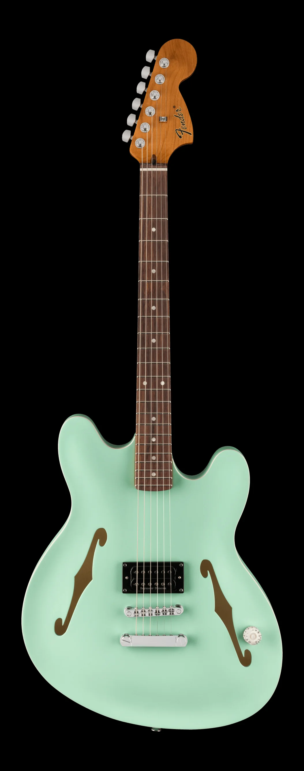 Fender Tom DeLonge Starcaster Satin Surf Green - Image 2