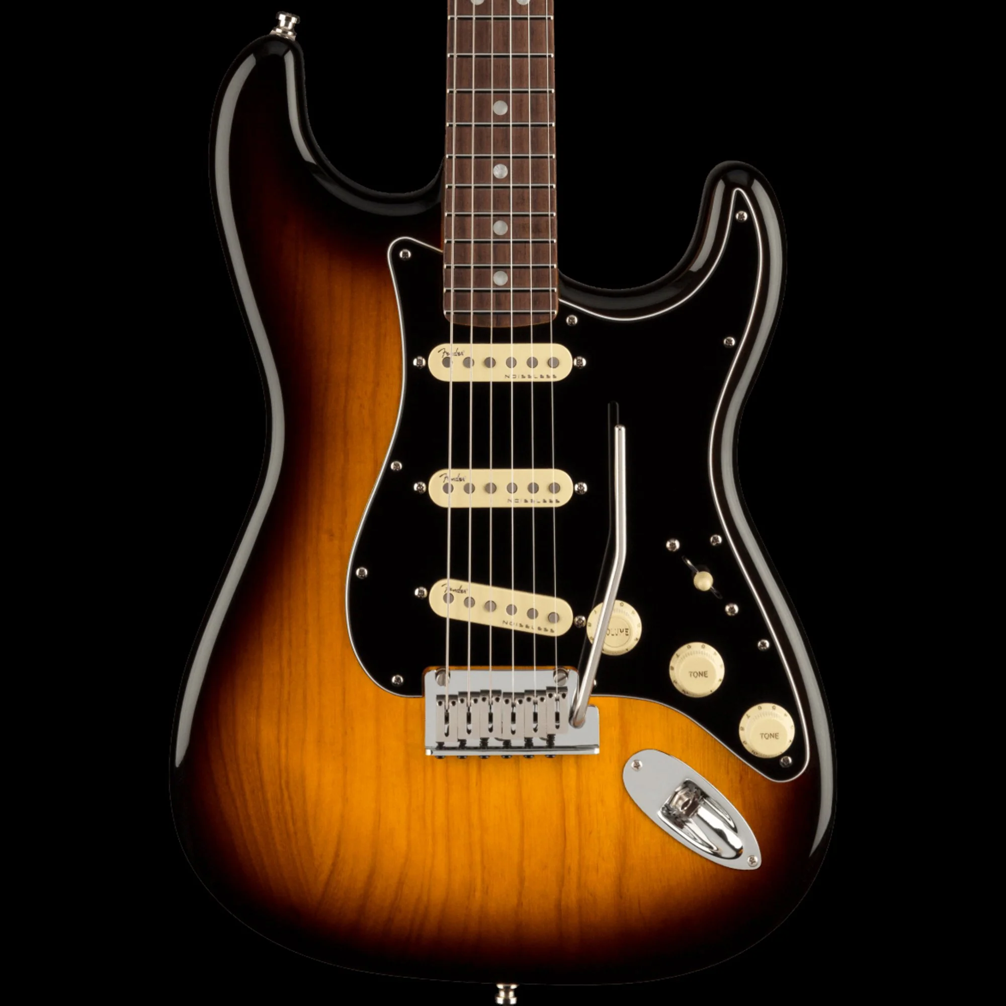 Fender Ultra Luxe Stratocaster Rosewood Neck 2-Tone Sunburst With Case