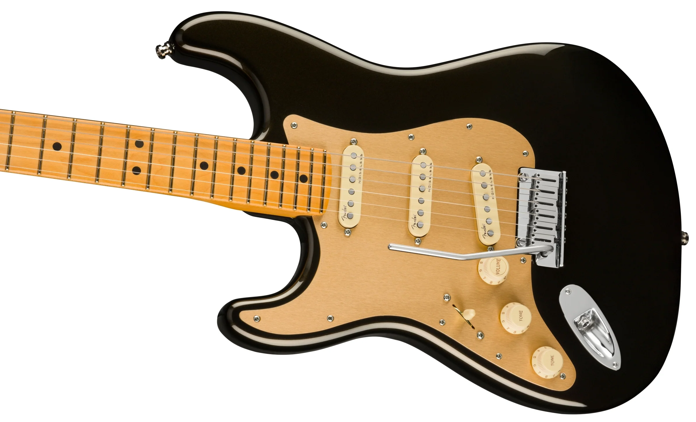 Fender Ultra Stratocaster Left-Handed Maple Fingerboard Texas Tea Electric Guitar - Image 4