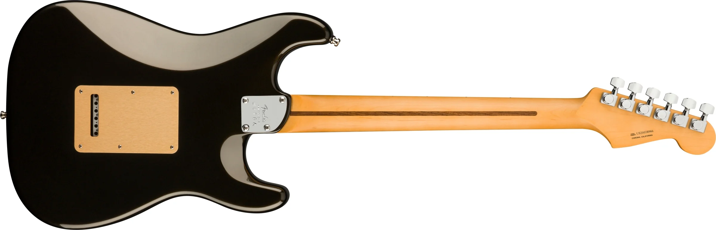 Fender Ultra Stratocaster Left-Handed Maple Fingerboard Texas Tea Electric Guitar - Image 5