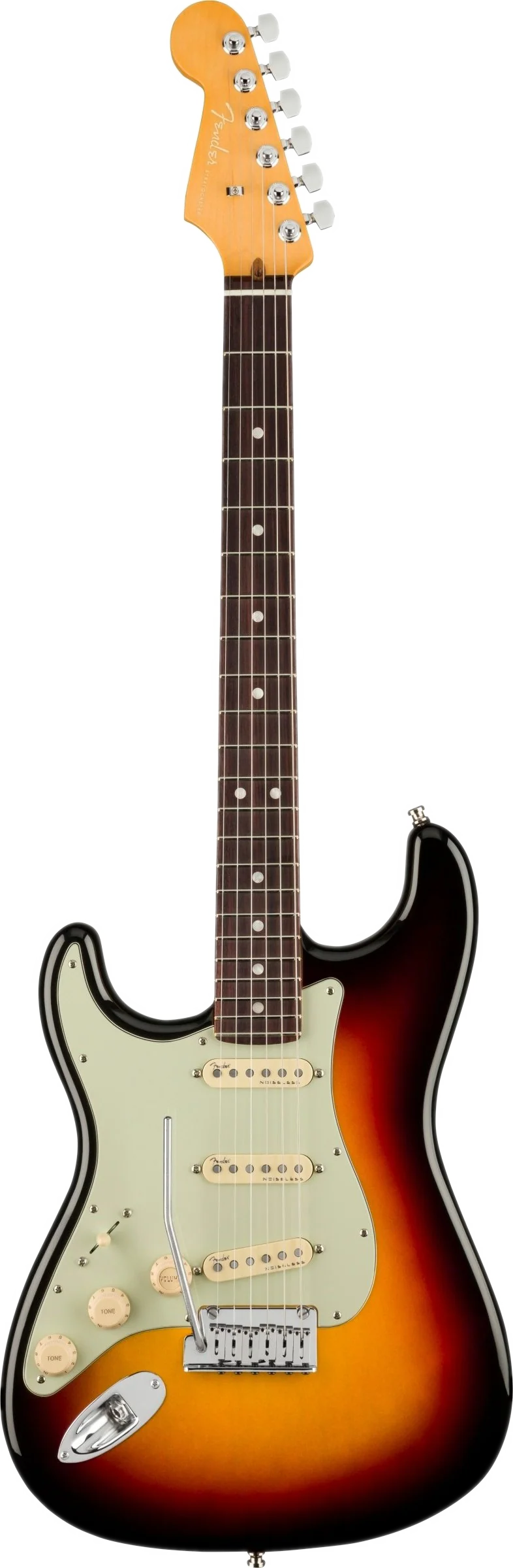 Fender American Ultra Stratocaster Left-Handed Ultraburst With Case - Image 2