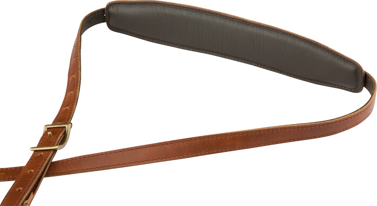 Fender Vintage Saddle Strap Long Cognac - Image 3