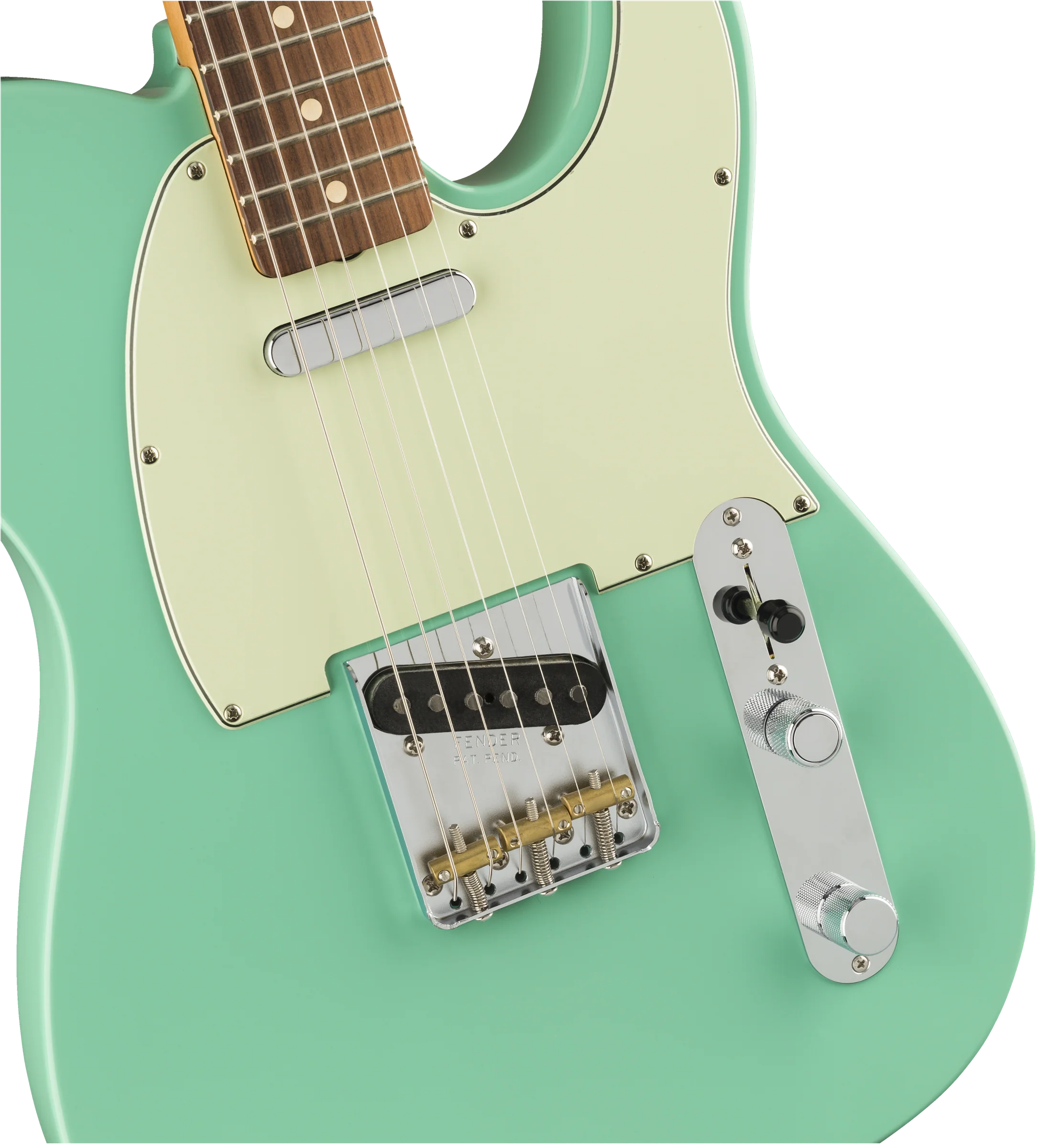 Fender Vintera '60s Telecaster Modified Sea Foam Green With Gig Bag - Image 3