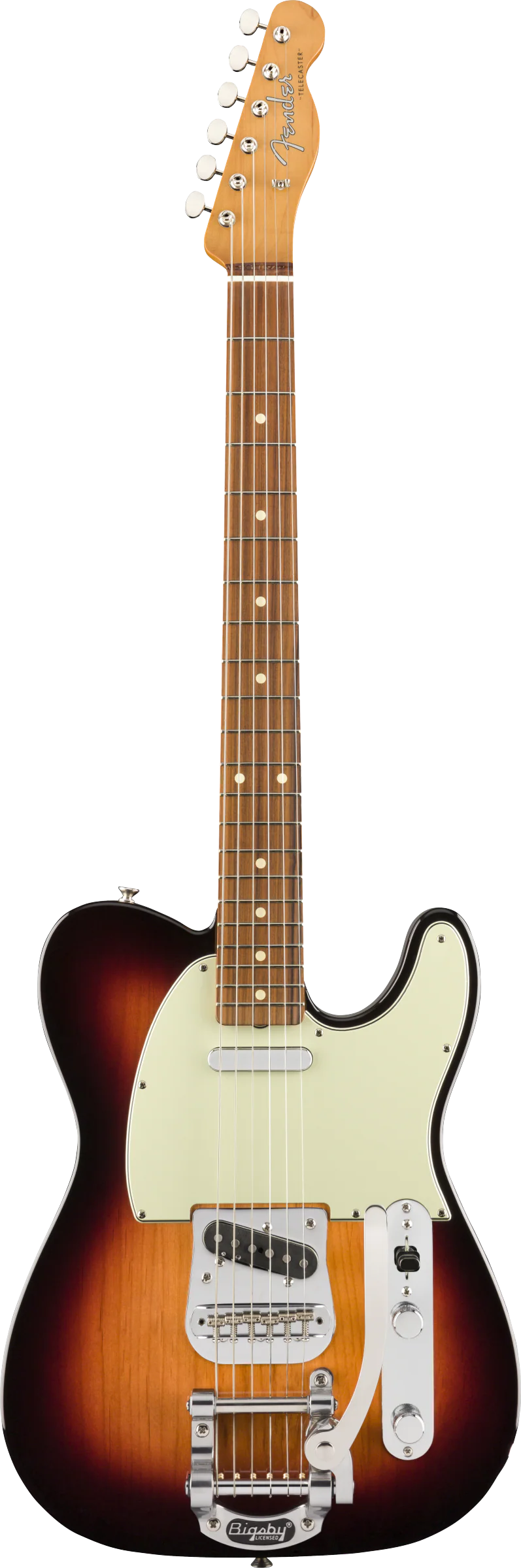 Fender Vintera '60s Telecaster Bigsby 3-Color Sunburst With Gig Bag - Image 2