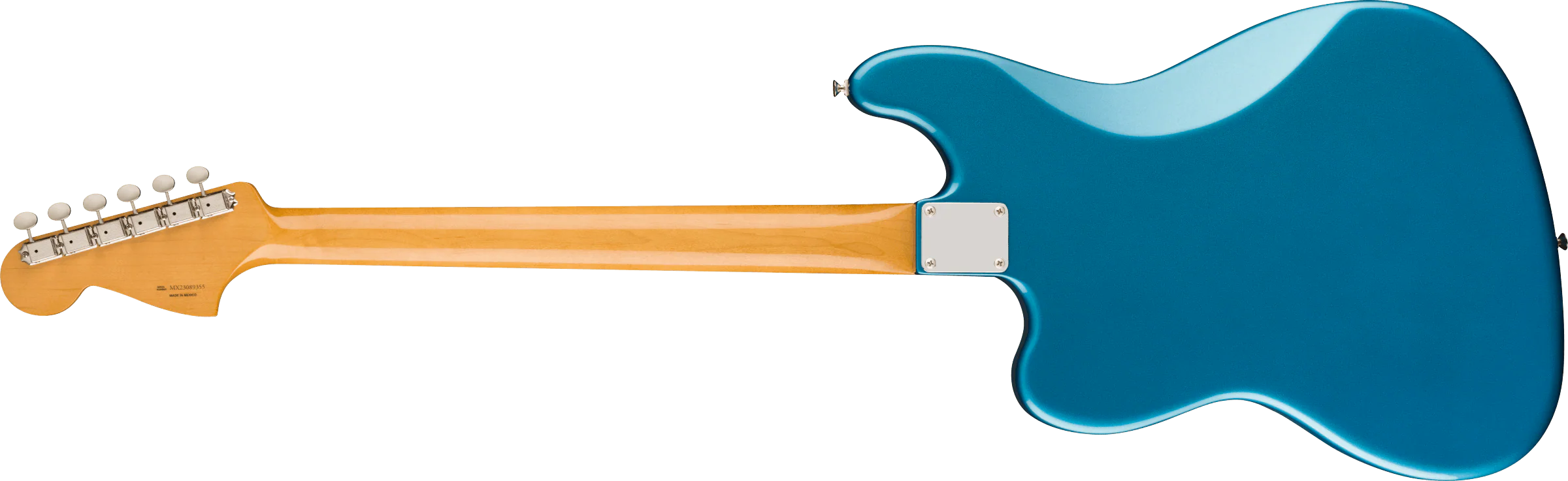 Fender Vintera II 60s Bass VI Rosewood Fingerboard Lake Placid Blue With Gig Bag - Image 5