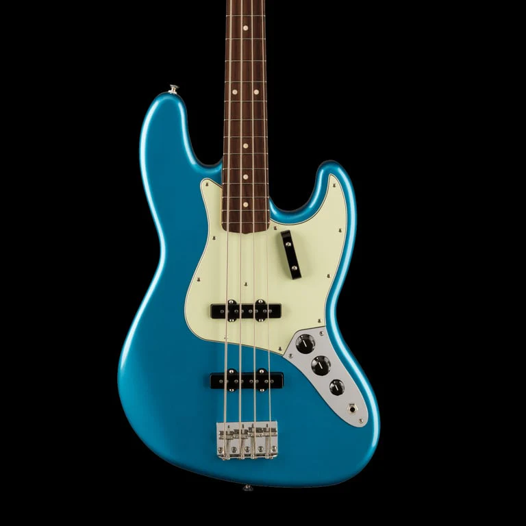 Fender Vintera II 60s Jazz Bass Rosewood Fingerboard Lake Placid Blue With Bag