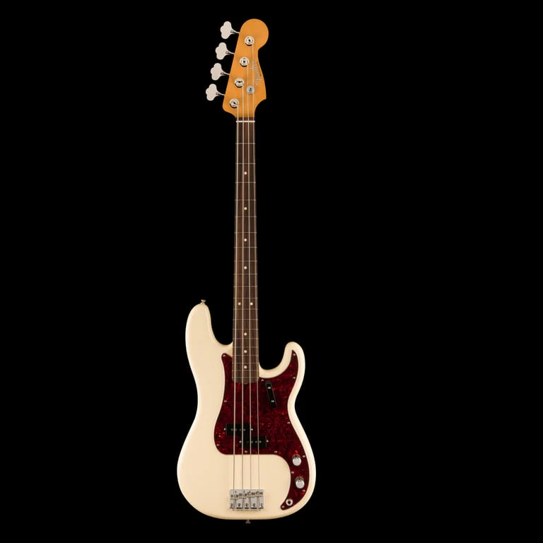 Fender Vintera II 60s Precision Bass Rosewood Fingerboard Olympic White With Gig Bag - Image 2