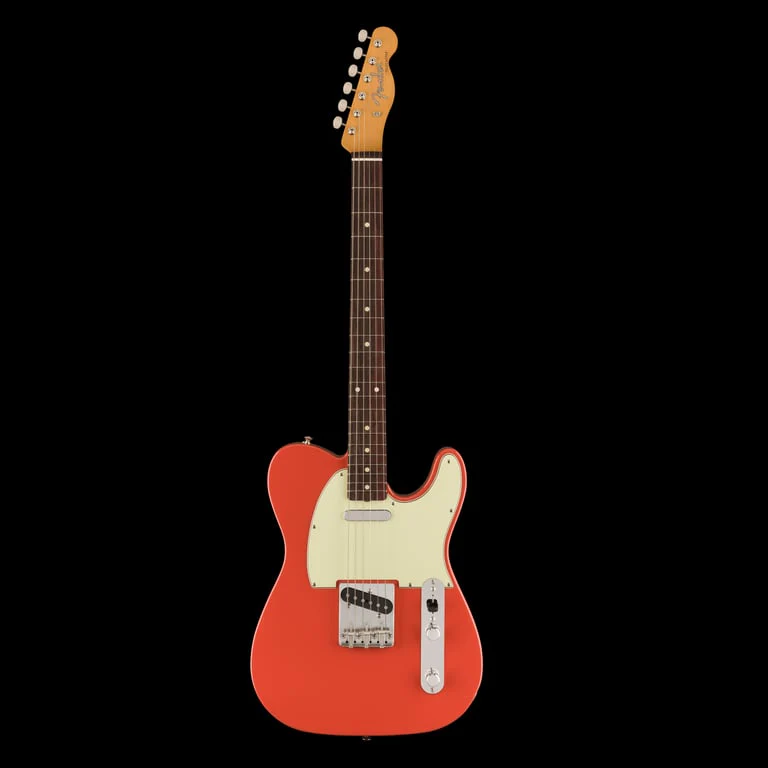 Fender Vintera II 60s Telecaster Rosewood Fingerboard Fiesta Red With Gig Bag - Image 2