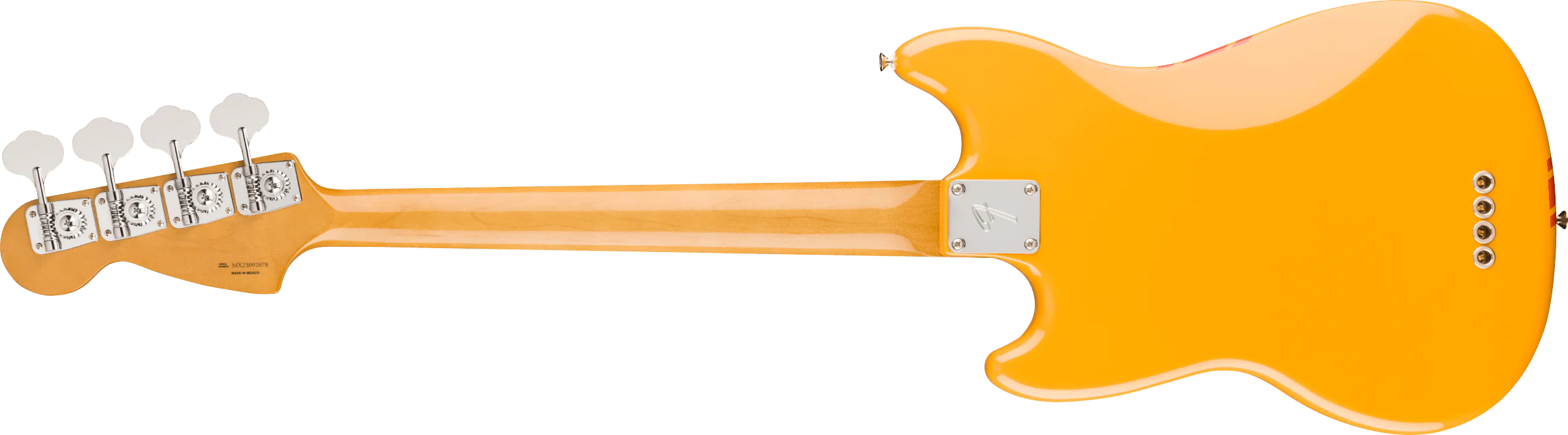 Fender Vintera II '70s Competition Mustang Bass Rosewood Fingerboard Competition Orange With Gig Bag - Image 5