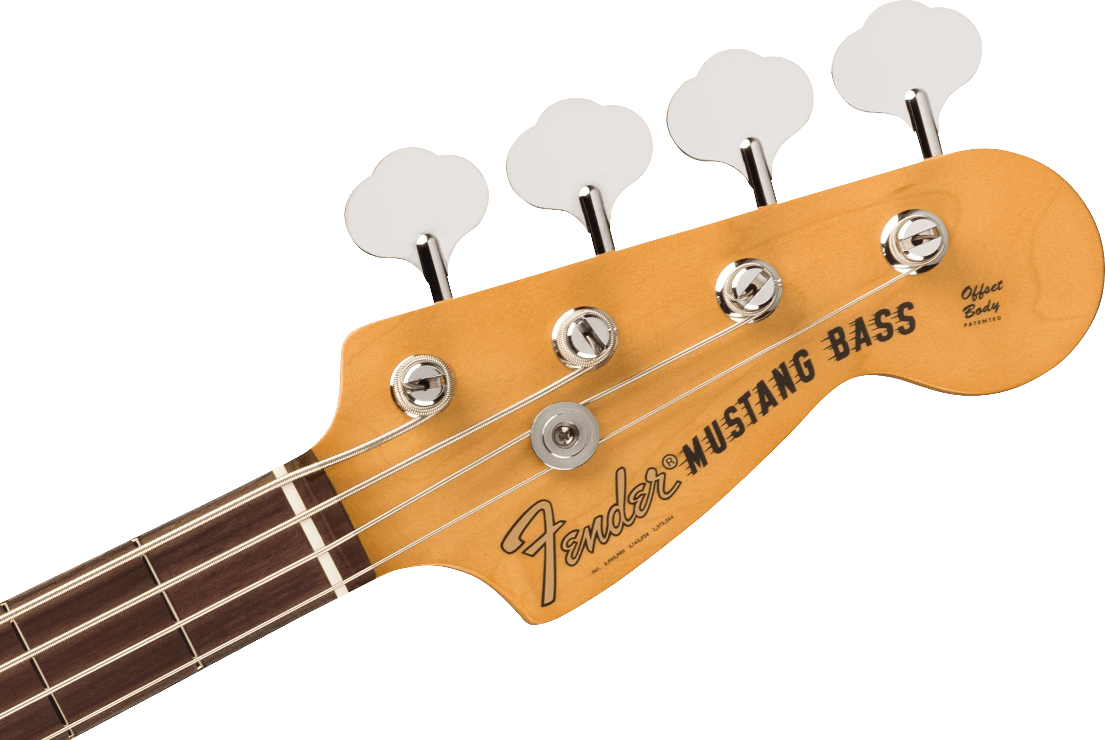 Fender Vintera II '70s Competition Mustang Bass Rosewood Fingerboard Competition Orange With Gig Bag - Image 6