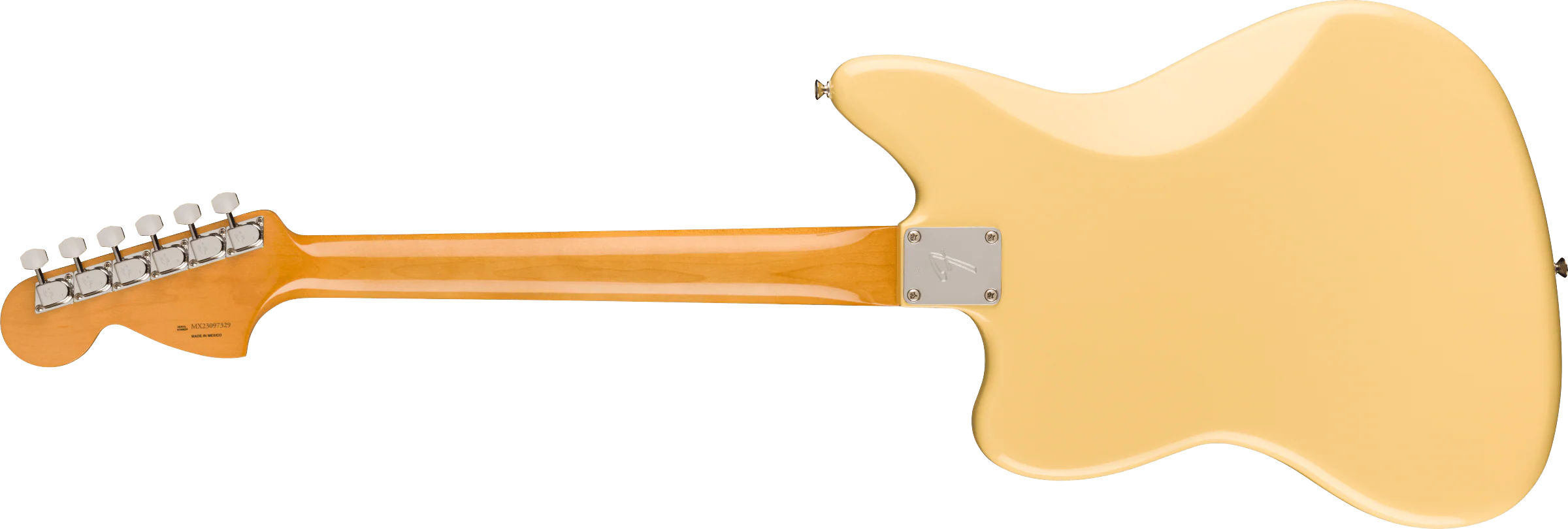 Fender Vintera II '70s Jaguar Maple Fingerboard Vintage White With Gig Bag - Image 5