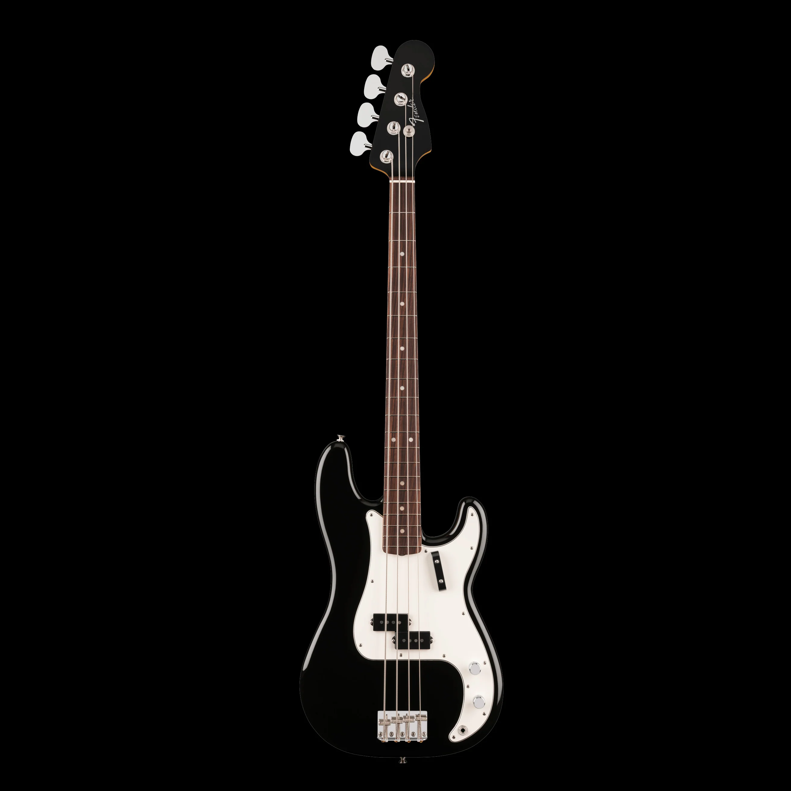 Fender Vintera III Late '60s Precision Bass Black with Gig Bag - Image 2