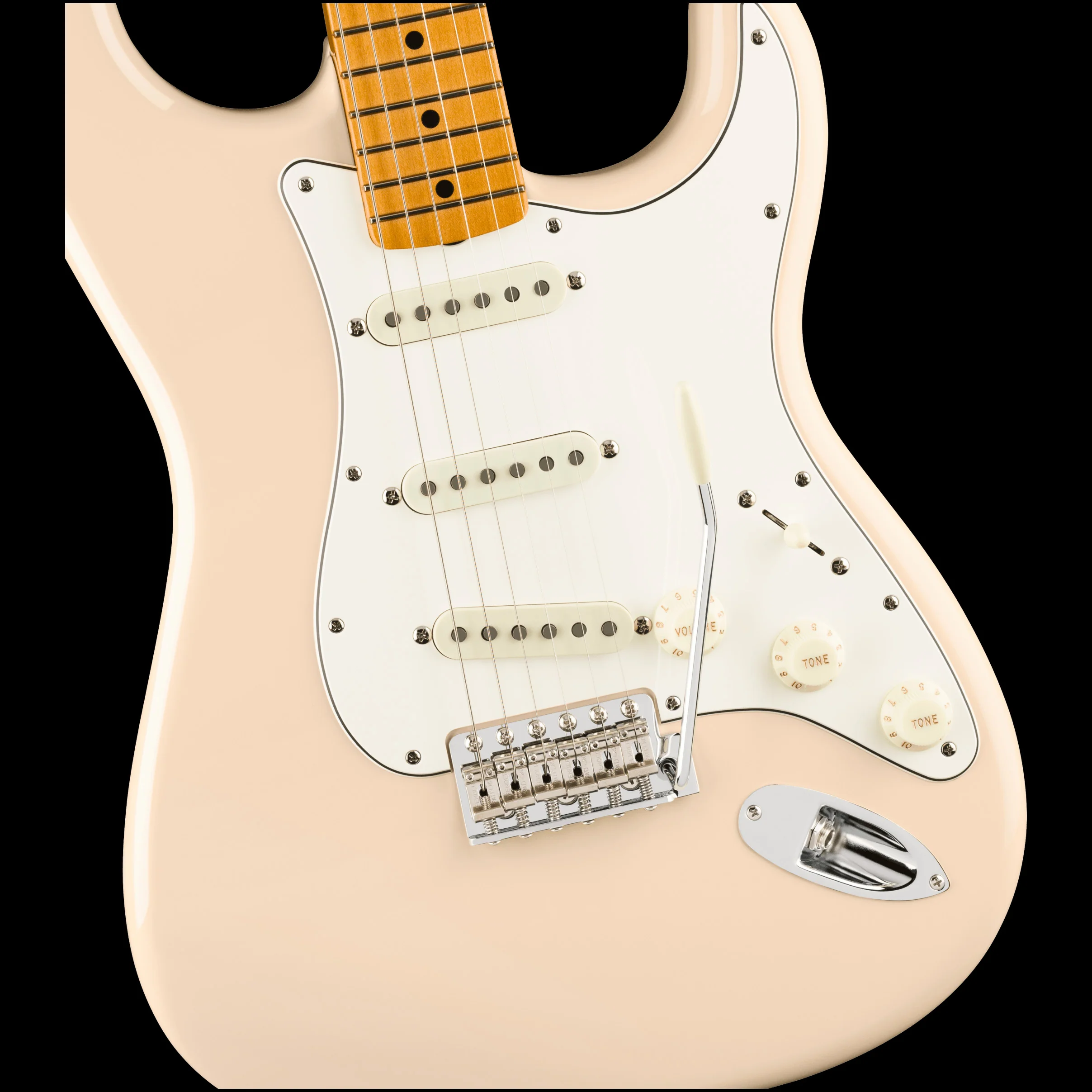 Fender Vintera III Late '60s Stratocaster Olympic White with Gig Bag - Image 4