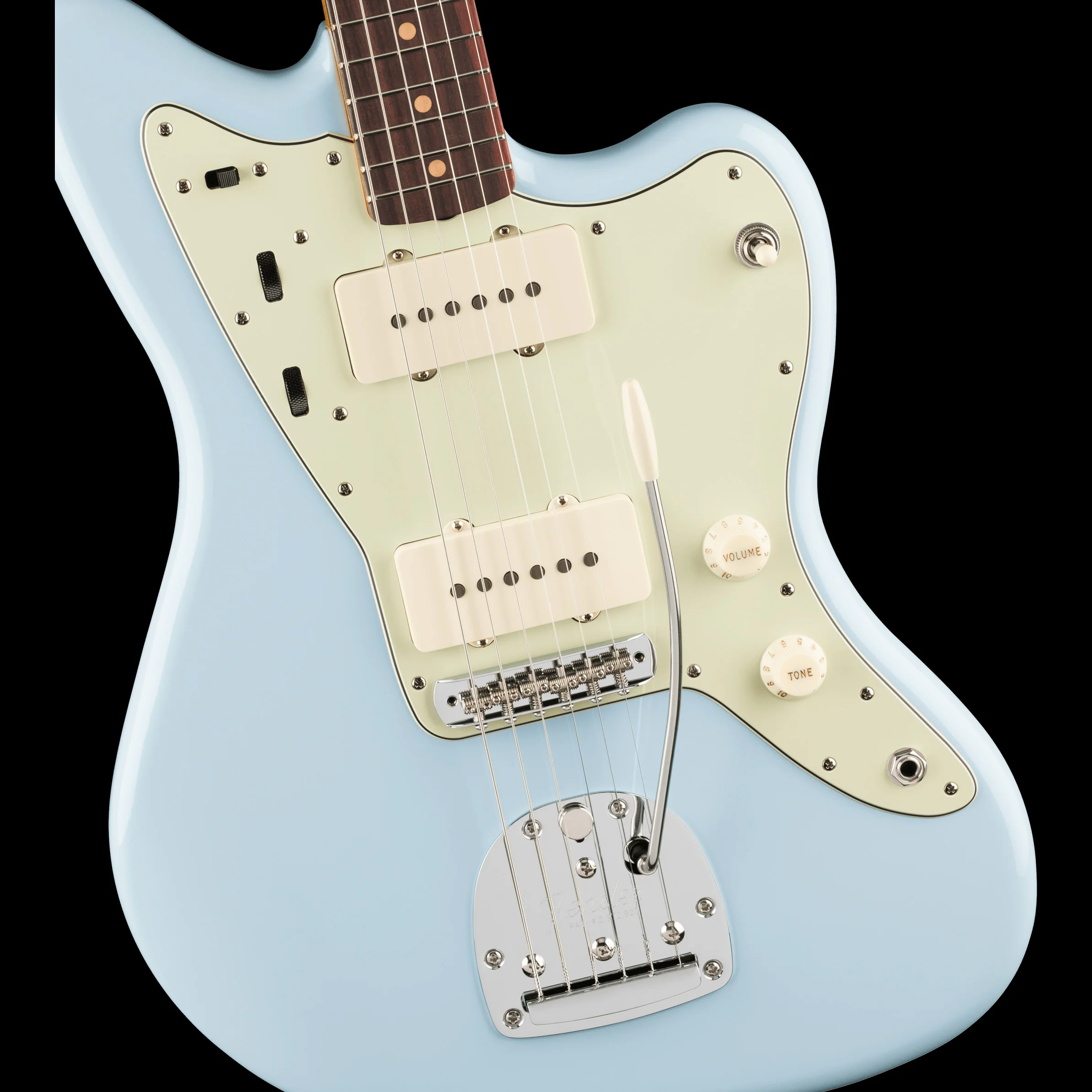 Fender Vintera III Mid '60s Jazzmaster Sonic Blue w Gig Bag SN MX26030937 -DEMO - Image 3