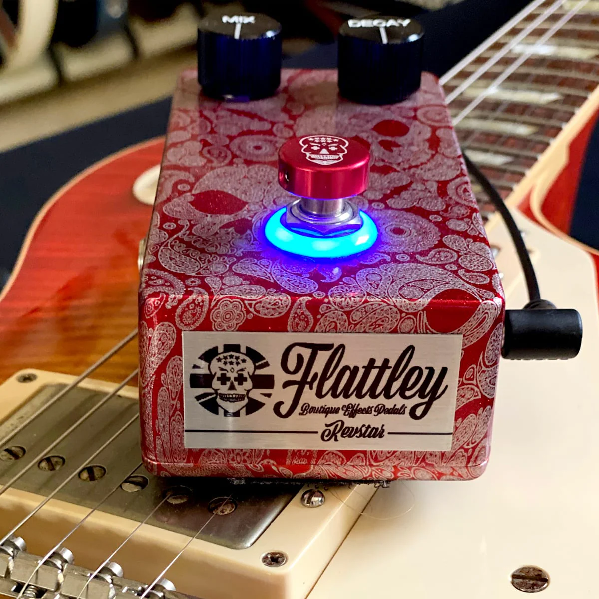 Flattley Guitar Effect Pedals Platinum Series Revstar Reverb Guitar Pedal - Image 2