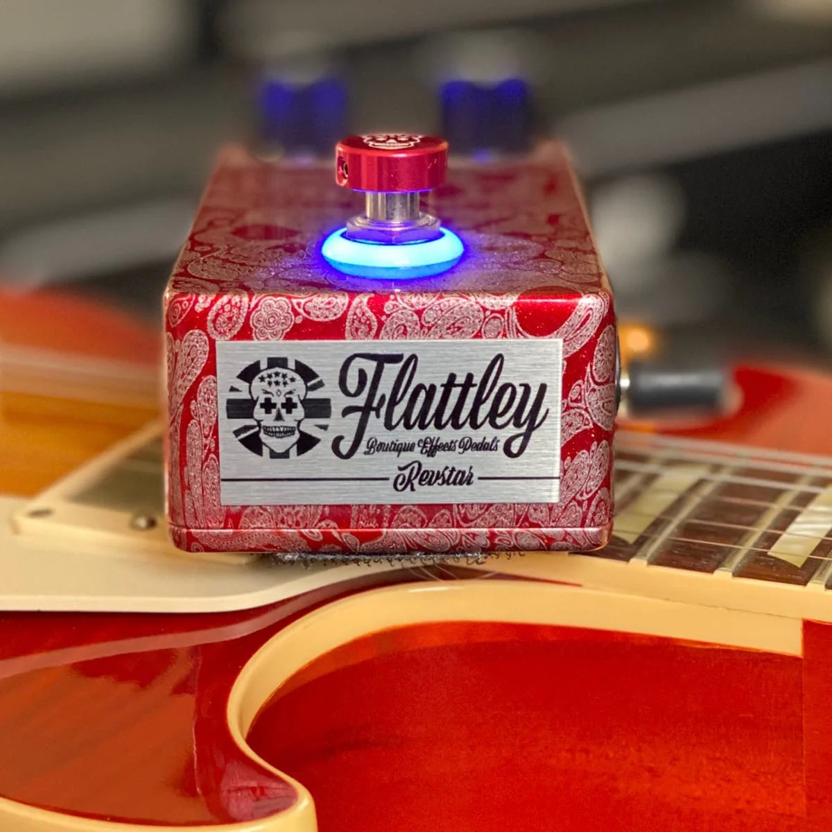 Flattley Guitar Effect Pedals Platinum Series Revstar Reverb Guitar Pedal - Image 4