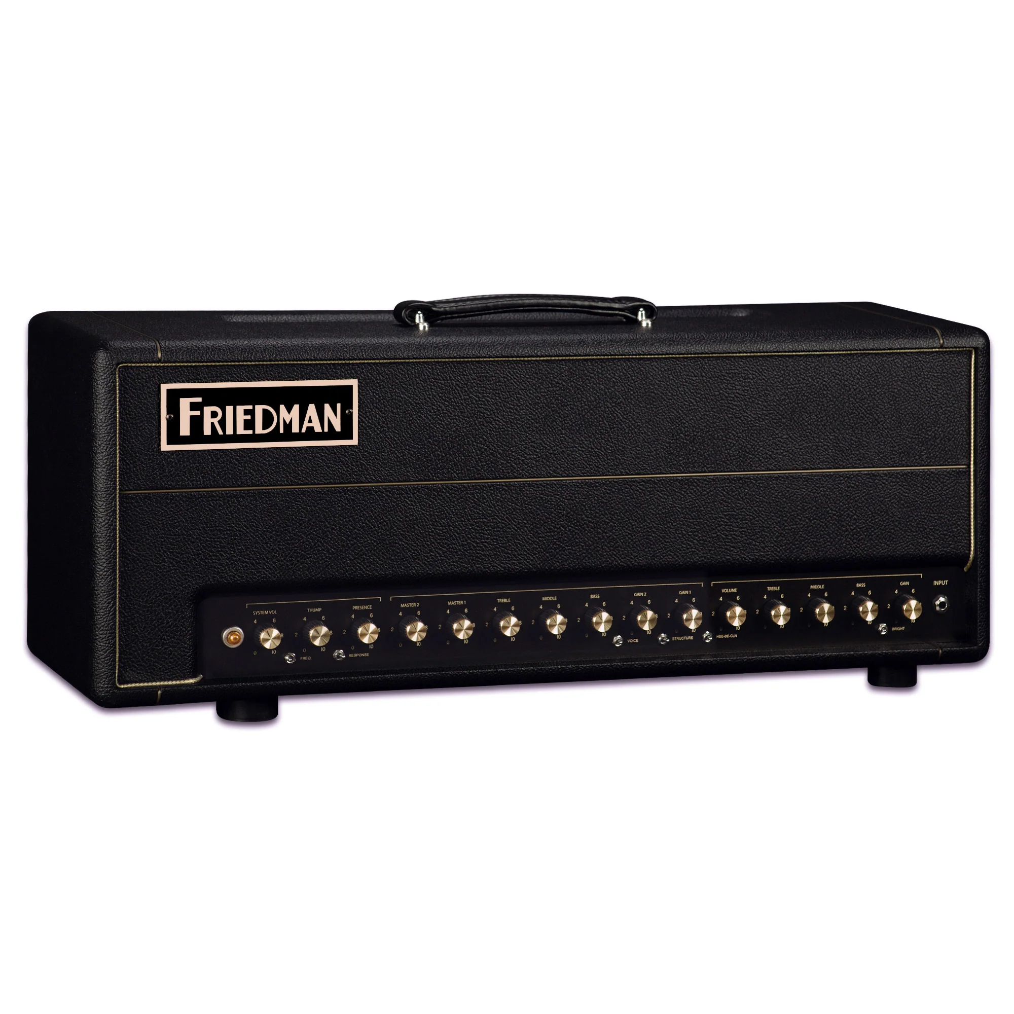 Friedman BE-100 Deluxe 3-channel 100-watt Tube Guitar Amp Head - Image 2