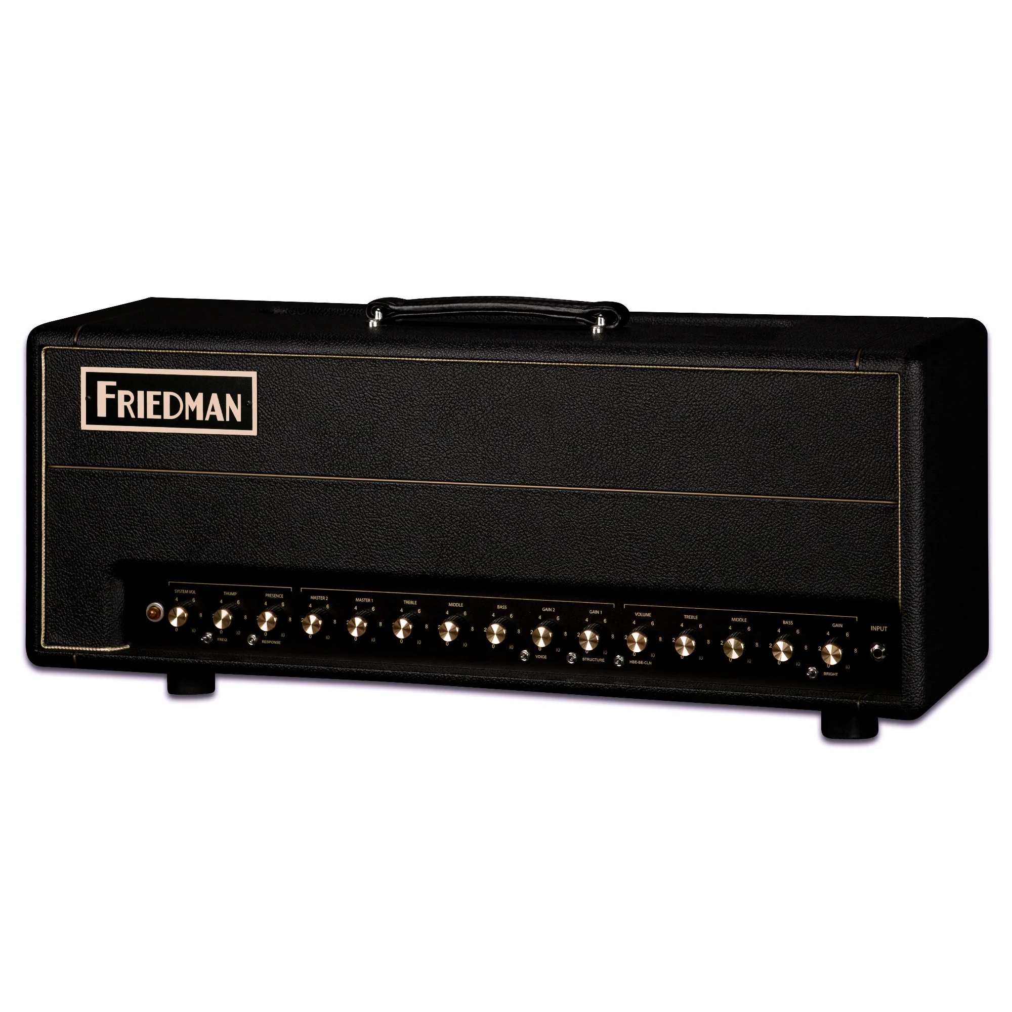 Friedman BE-100 Deluxe 3-channel 100-watt Tube Guitar Amp Head - Image 4
