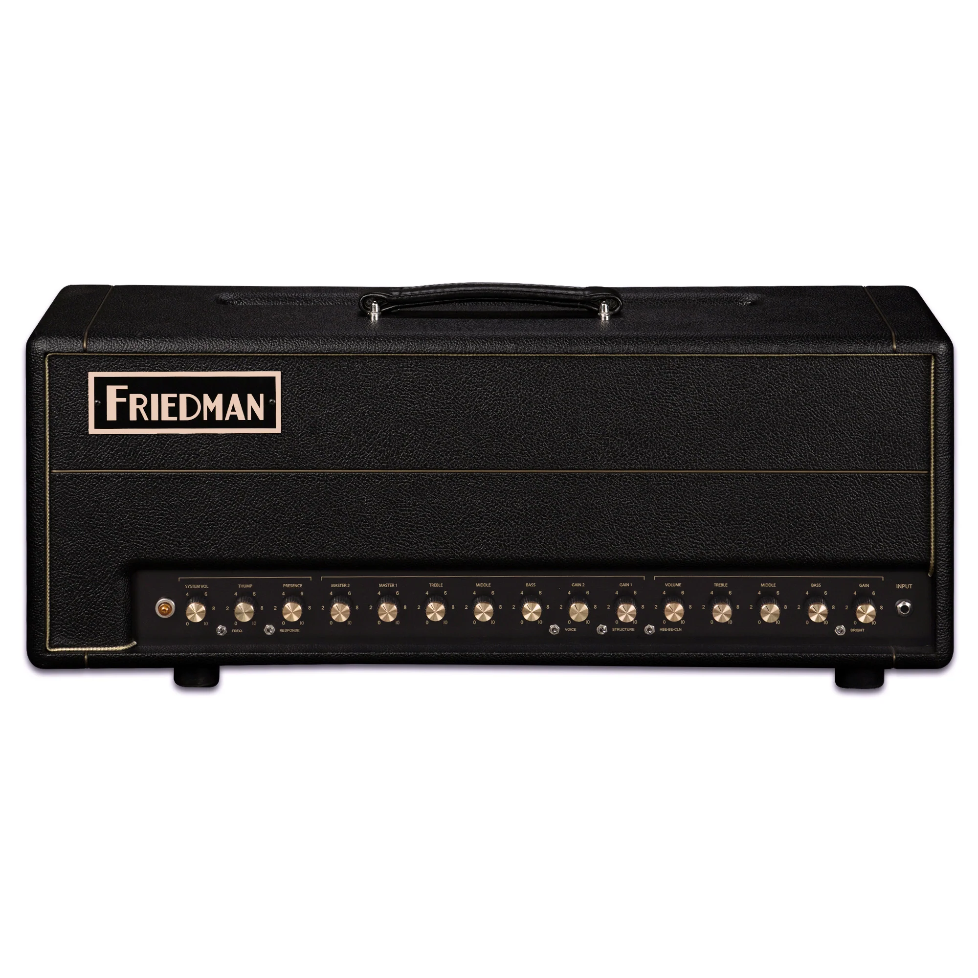 Friedman BE-100 Deluxe 3-channel 100-watt Tube Guitar Amp Head - Image 5
