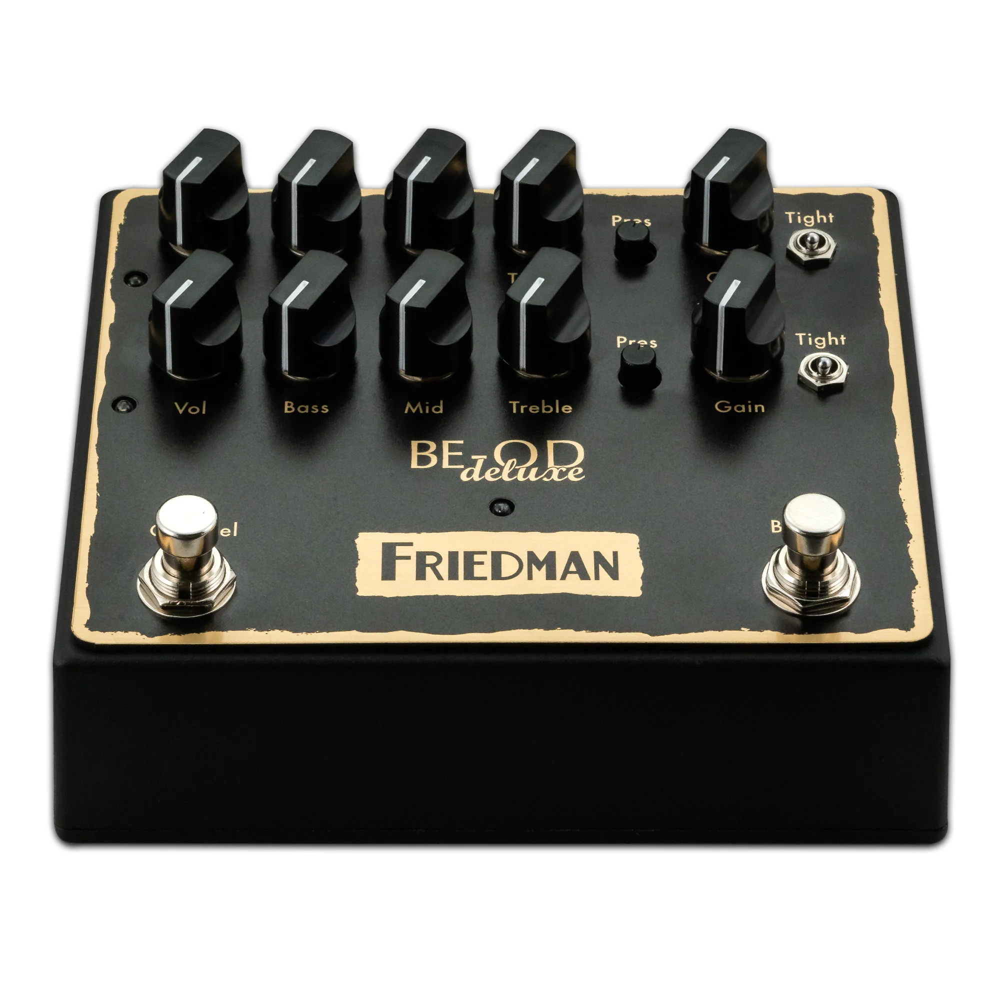 Friedman BE-OD Deluxe Dual Overdrive Guitar Effect Pedal - Image 2