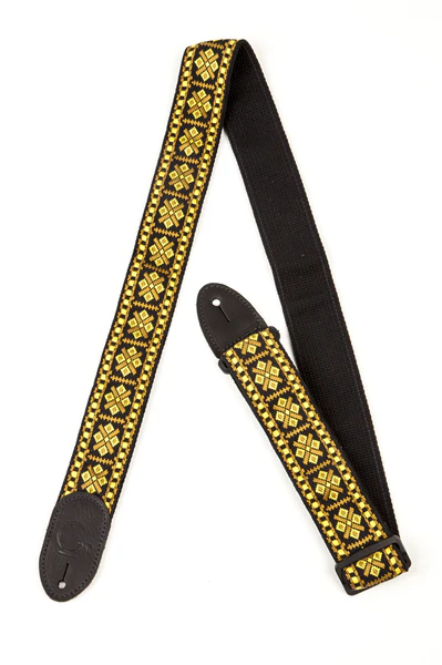 Gretsch G Brand Strap Diamond Black Ends