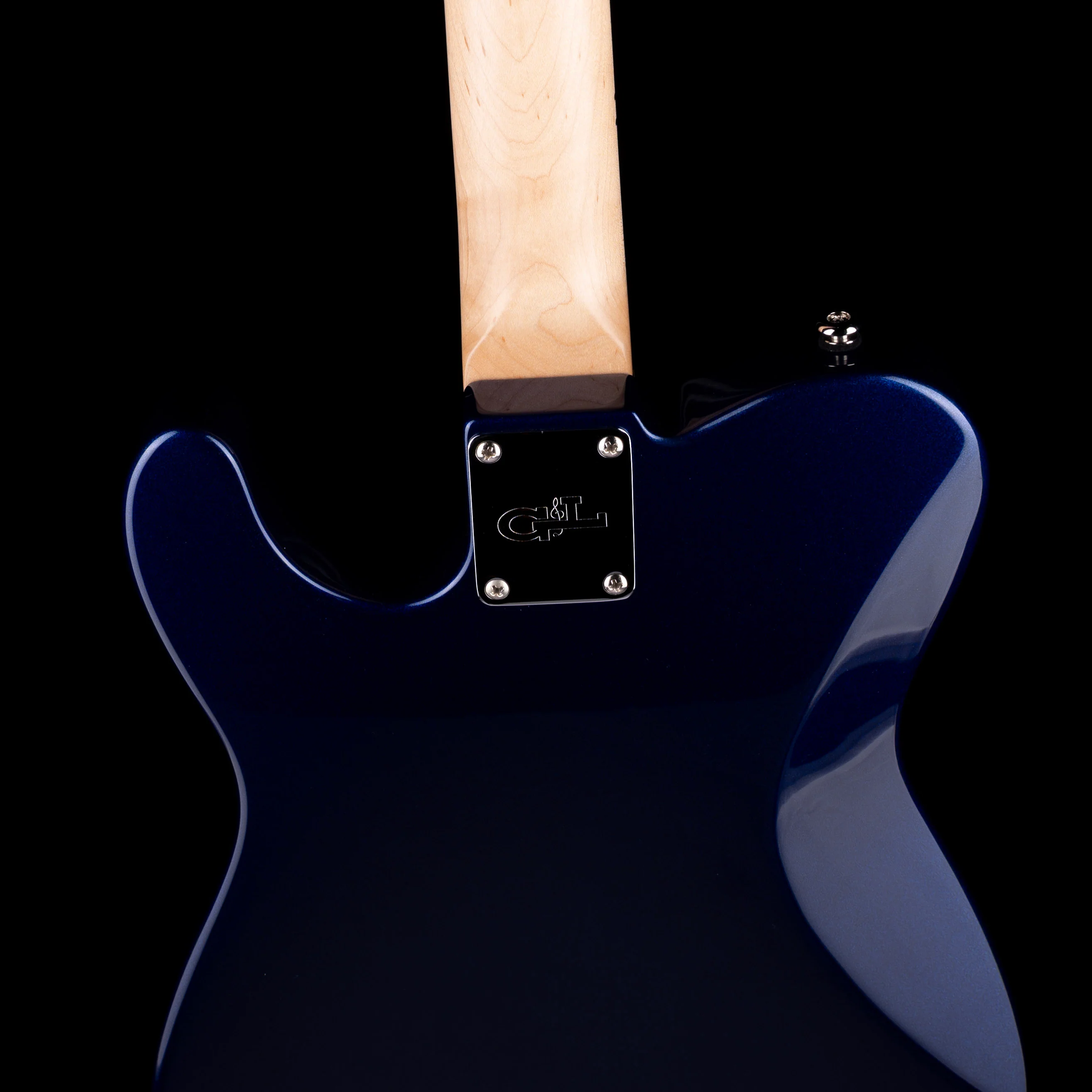 G&L 45th Anniversary CLF Research Fullerton Deluxe ASAT Special Sapphire Blue Metallic With Gig Bag - Image 10