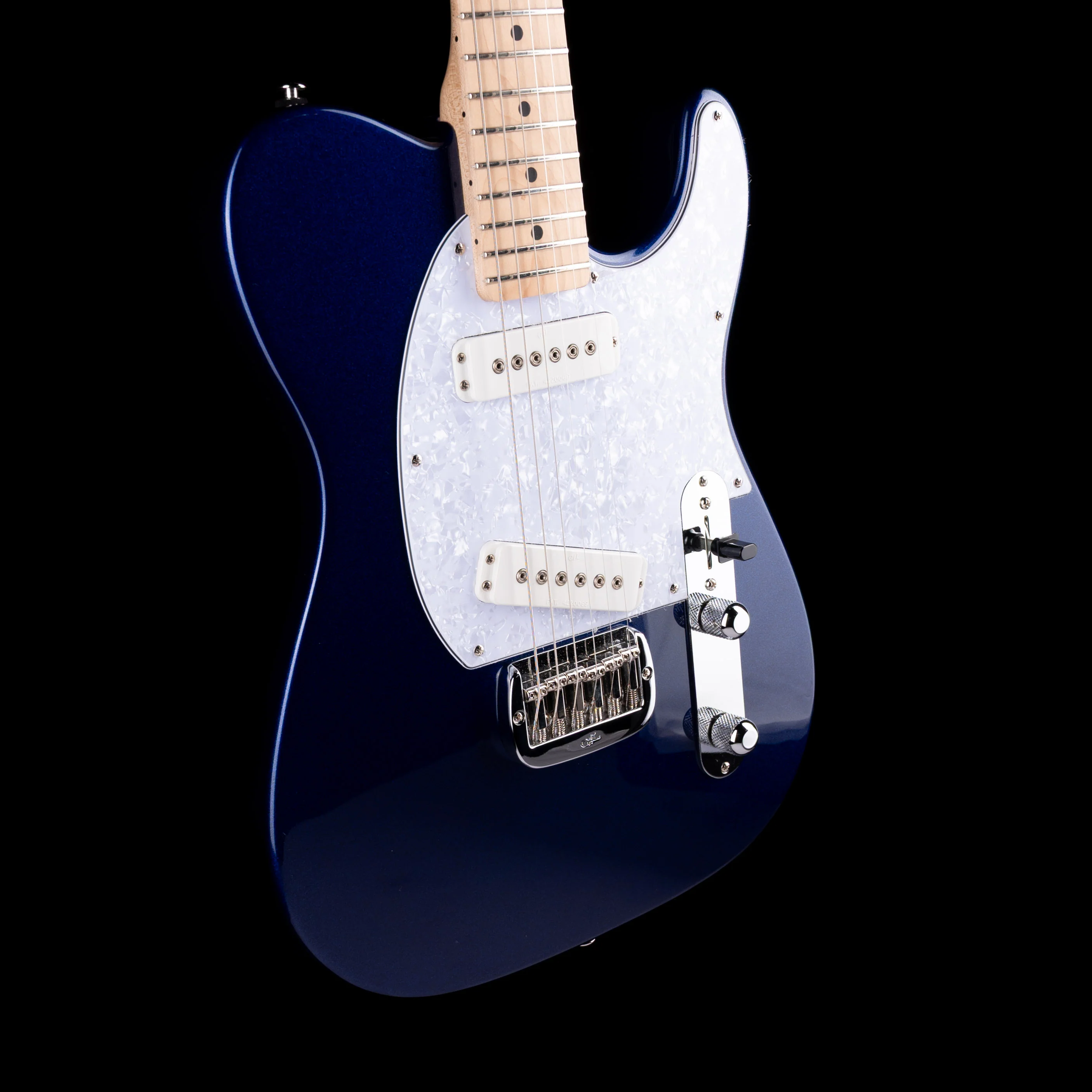 G&L 45th Anniversary CLF Research Fullerton Deluxe ASAT Special Sapphire Blue Metallic With Gig Bag - Image 6
