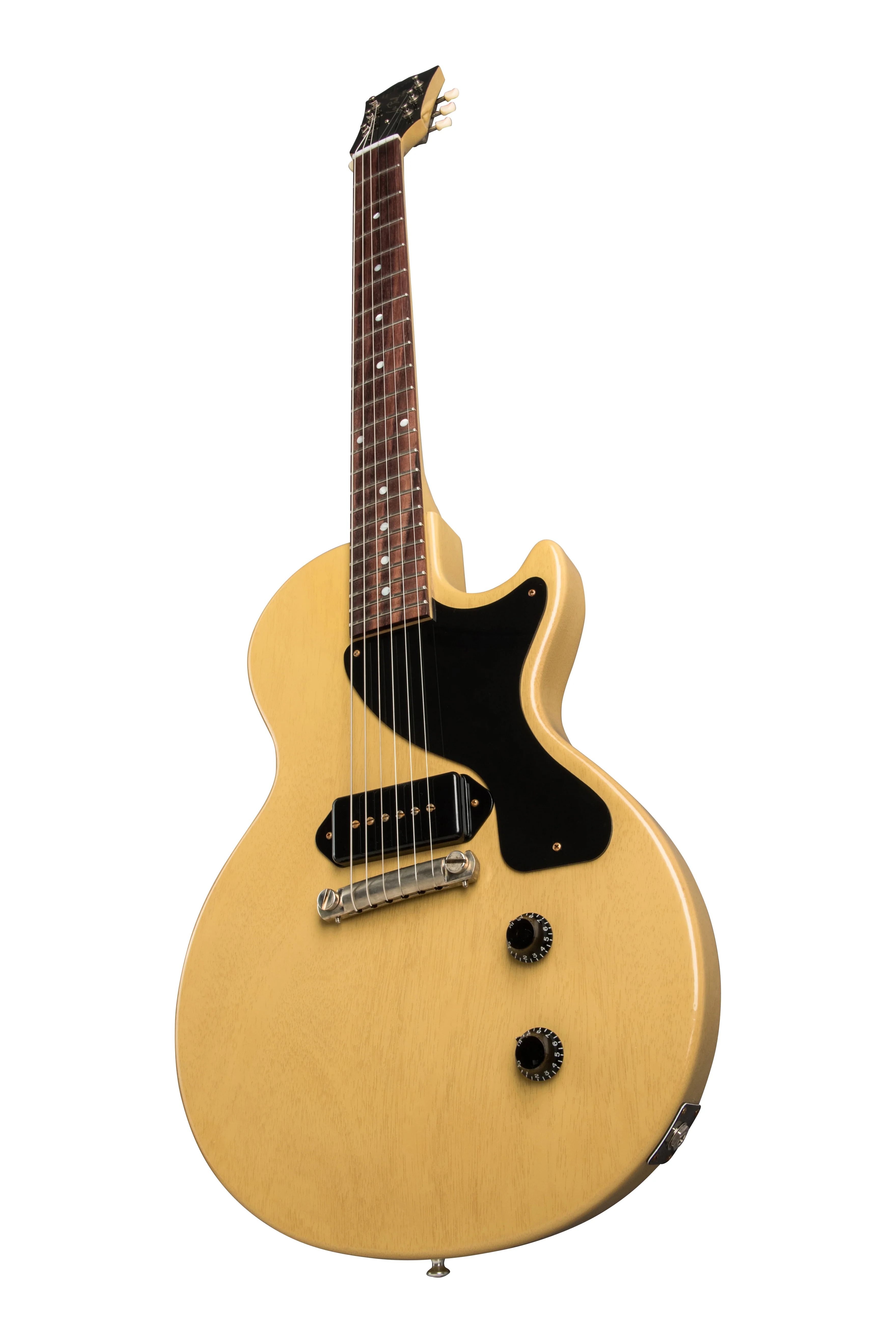 Gibson 1957 Les Paul Junior Single Cut Reissue VOS TV Yellow Electric Guitar With Case - Image 3
