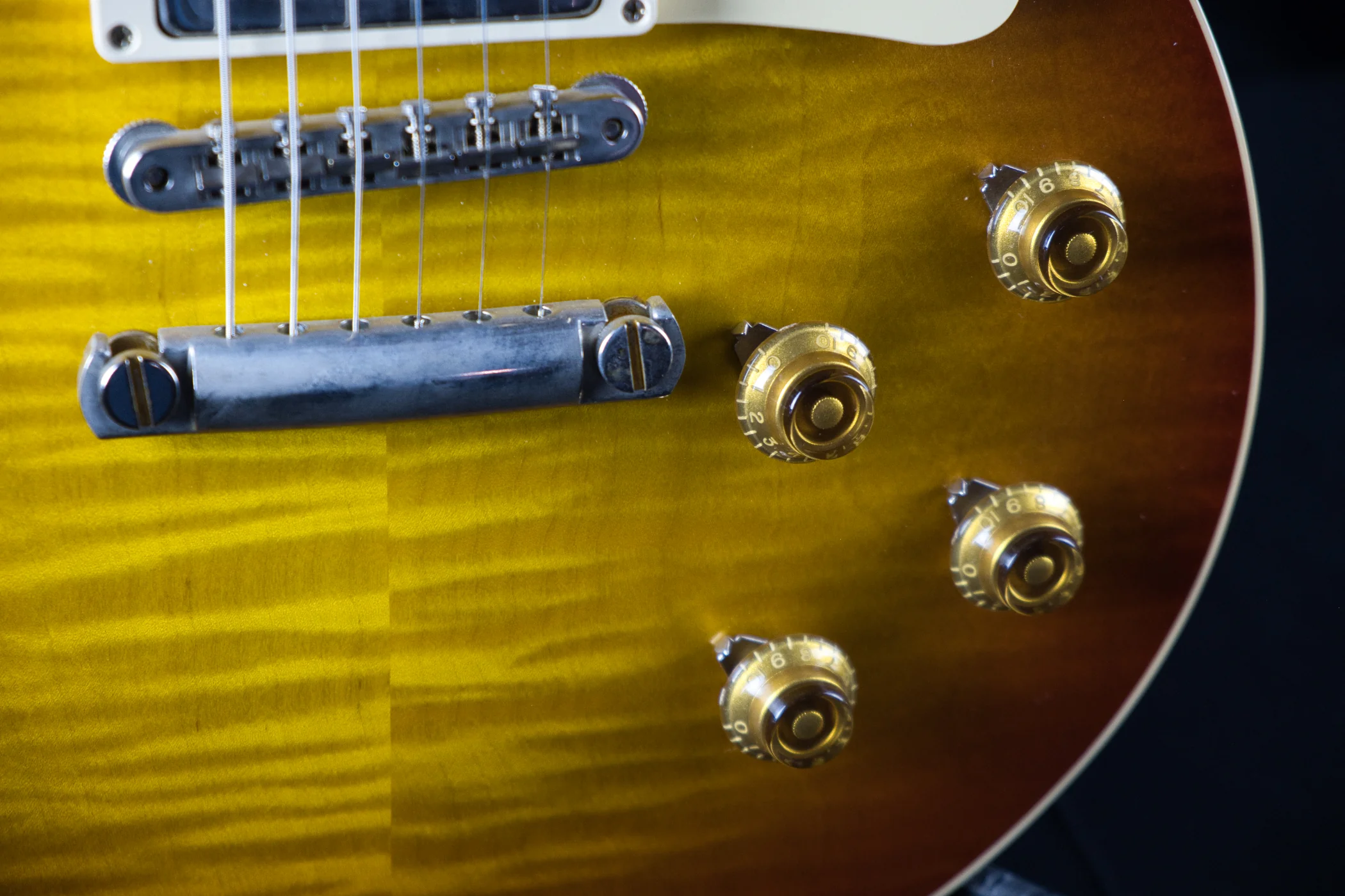 Gibson 60th Anniversary 1959 Les Paul Standard VOS Cherry Teaburst Electric Guitar With Case - Image 6