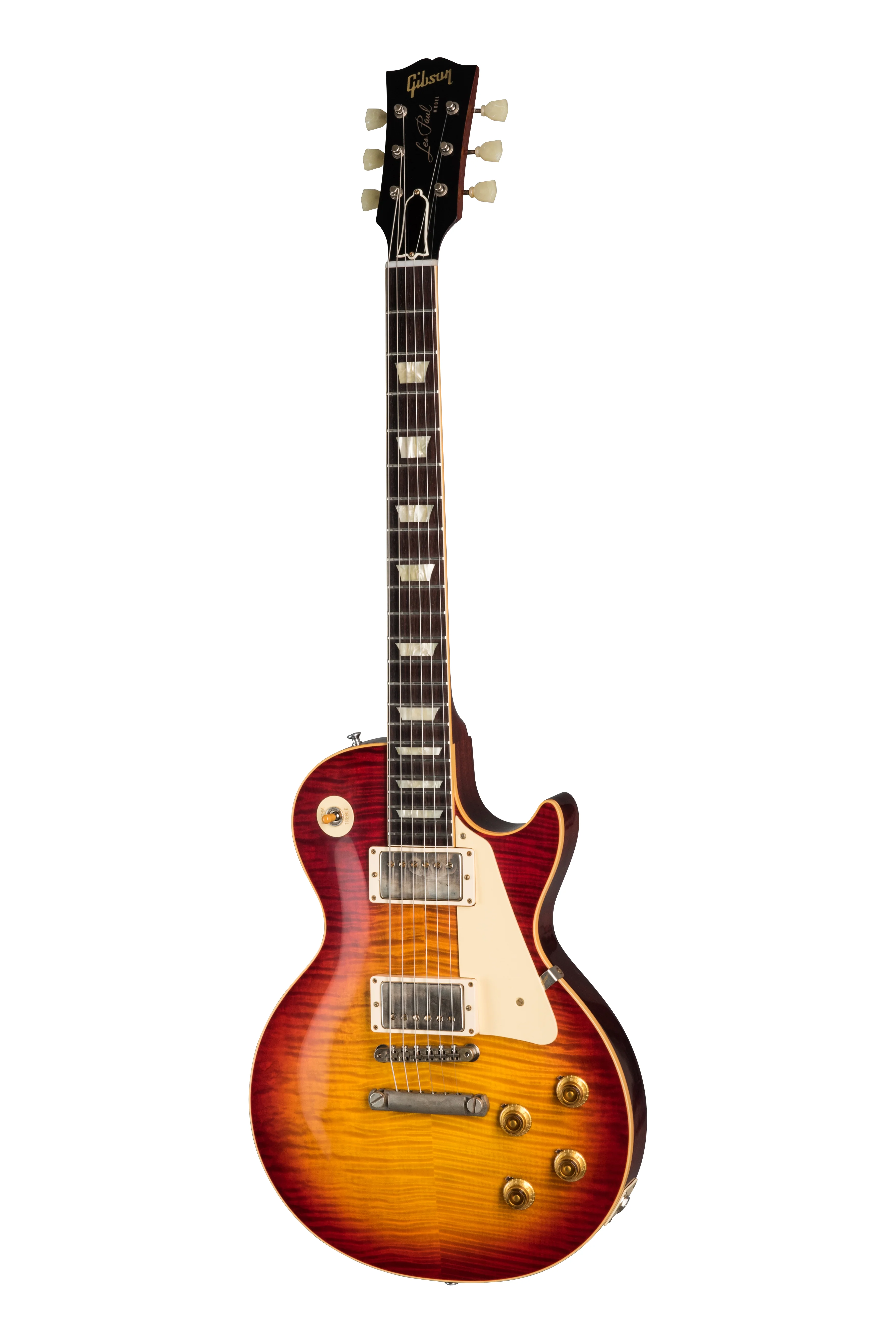 Gibson 60th Anniversary 1959 Les Paul Standard VOS Factory Burst Electric Guitar With Case - Image 2