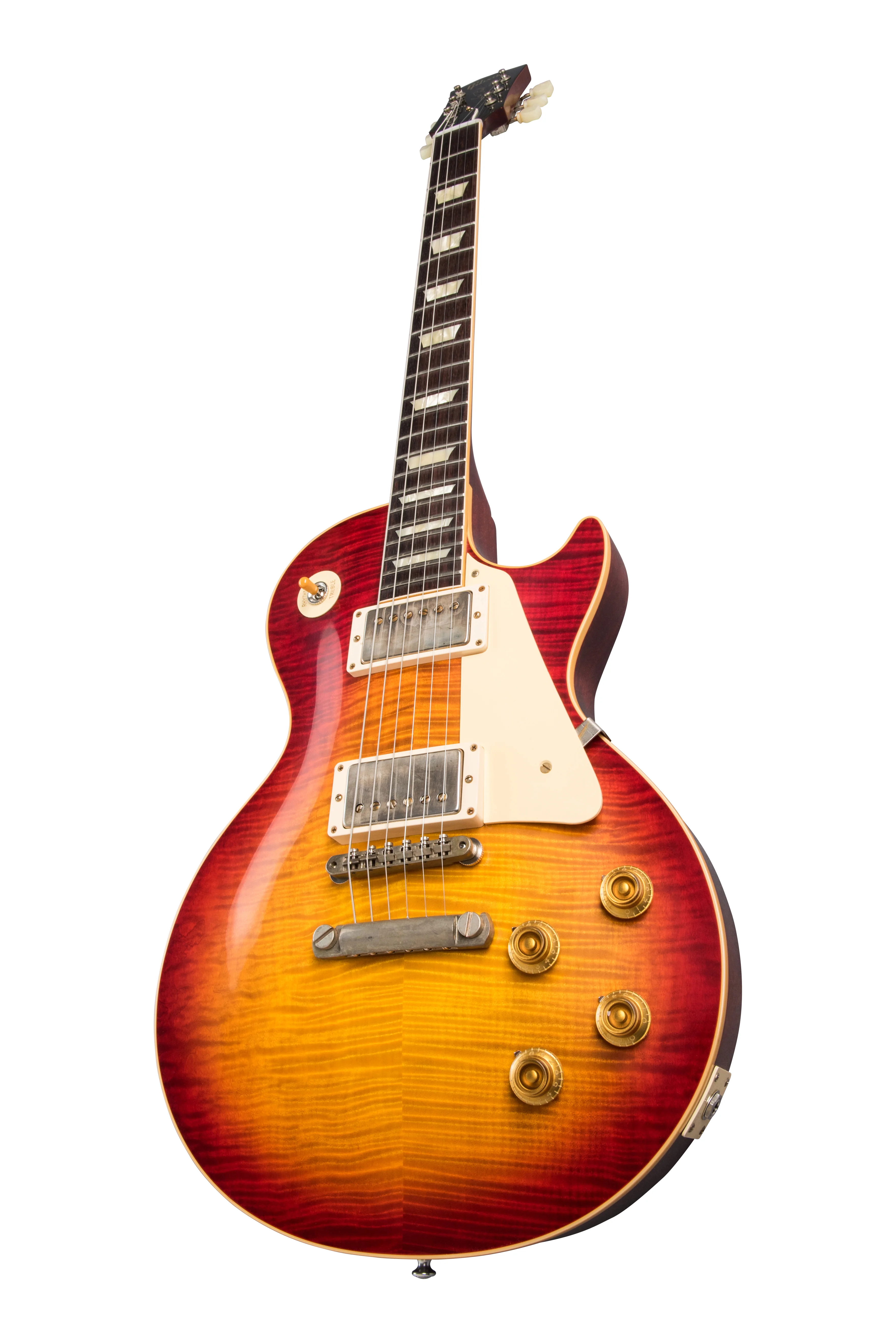 Gibson 60th Anniversary 1959 Les Paul Standard VOS Factory Burst Electric Guitar With Case - Image 3
