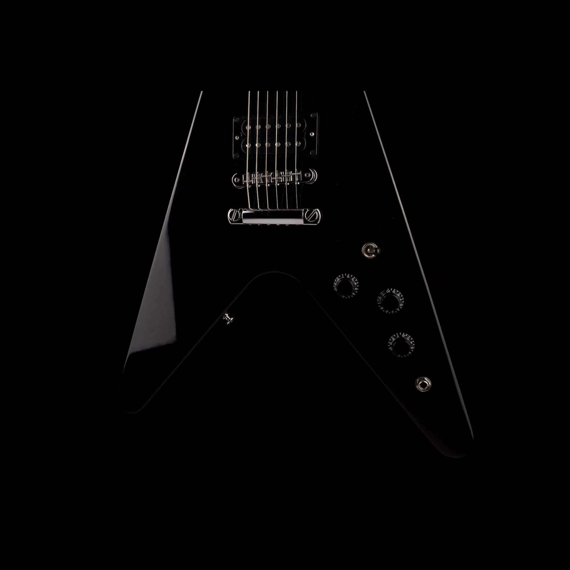 Gibson 80s Flying V Ebony with Case - Image 5