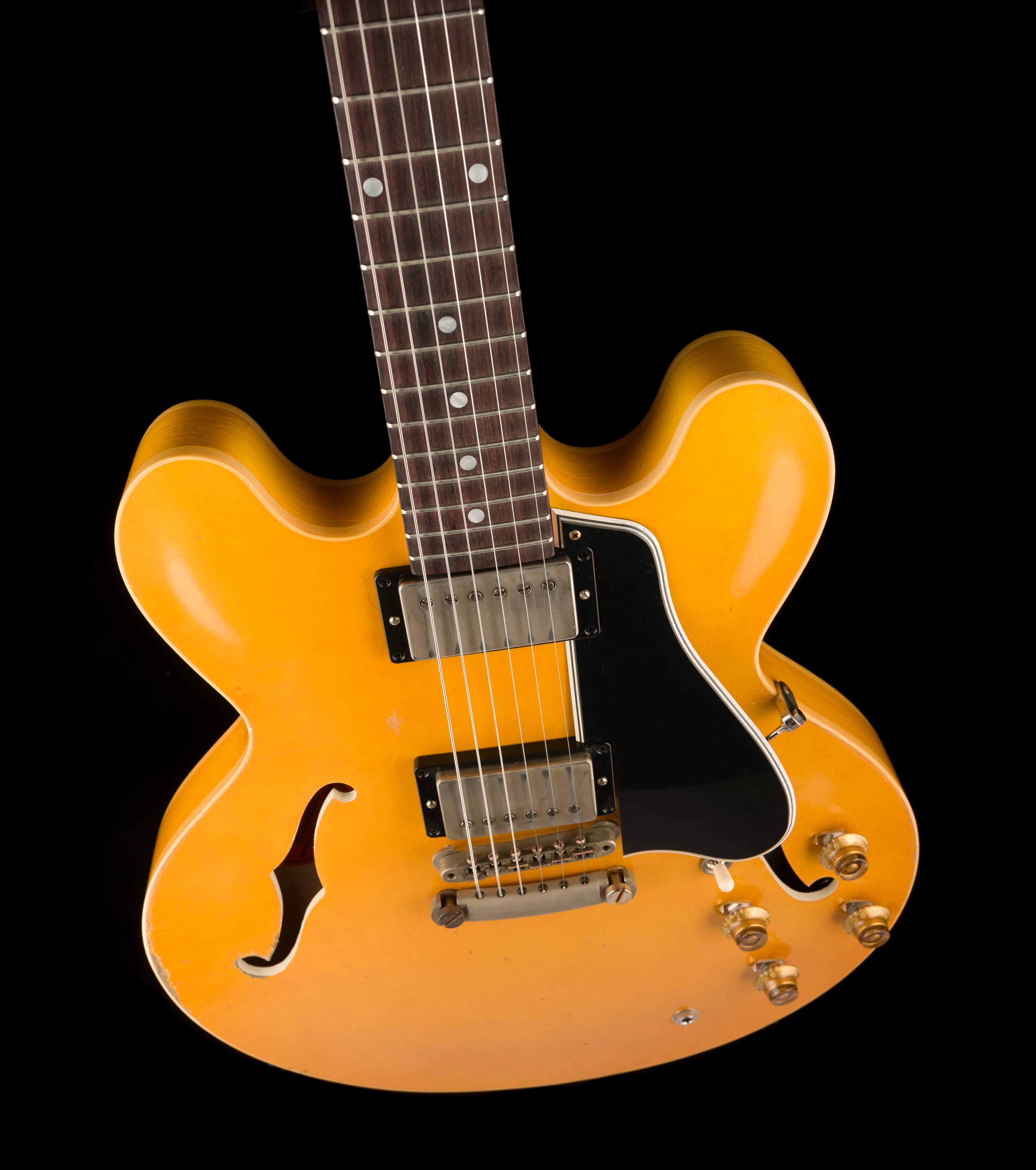 Gibson Custom Limited Edition 1958 ES-335 Murphy Lab Heavy Aged Dirty Blonde With Case - Image 4