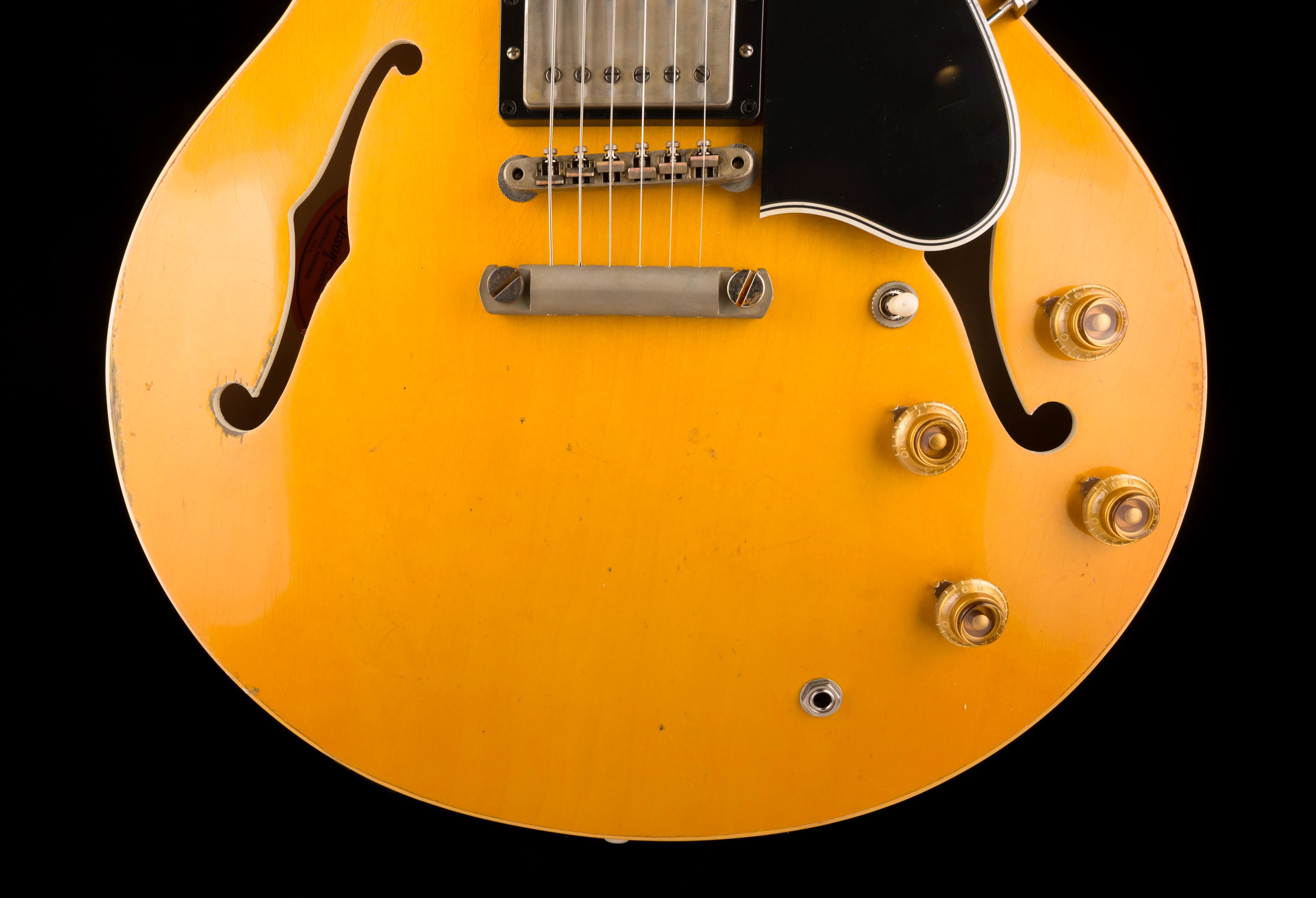 Gibson Custom Limited Edition 1958 ES-335 Murphy Lab Heavy Aged Dirty Blonde With Case - Image 5