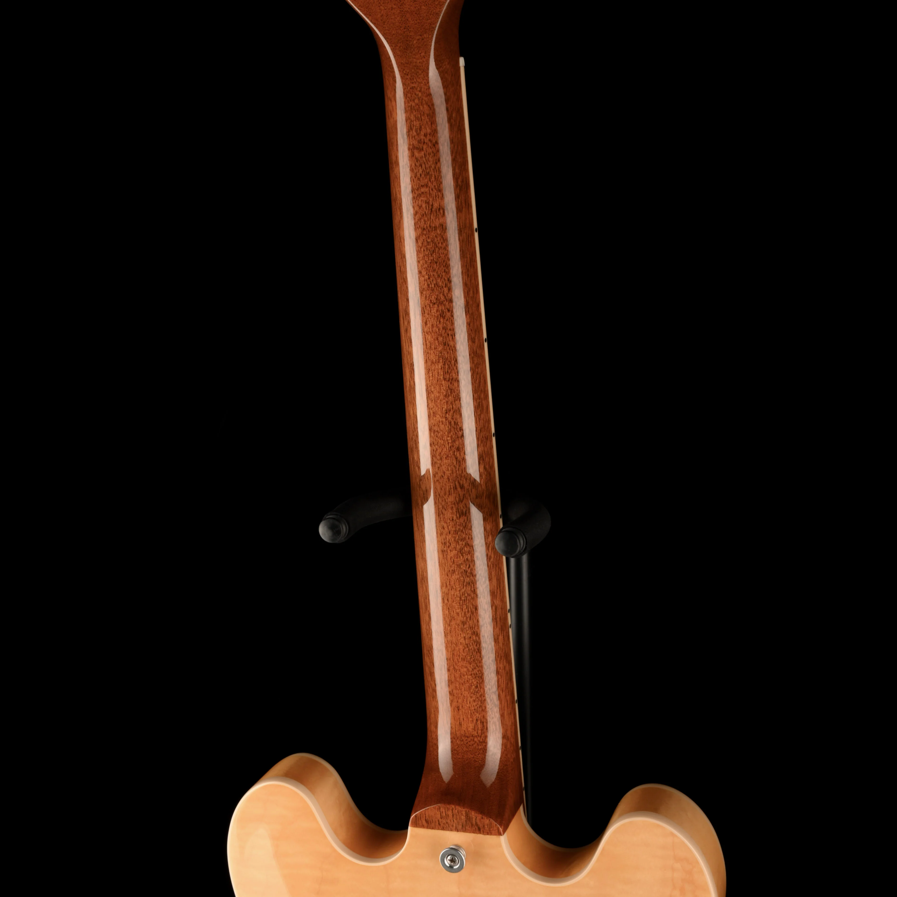 Gibson ES-335 Figured Antique Natural Electric Guitar With Case - Image 12