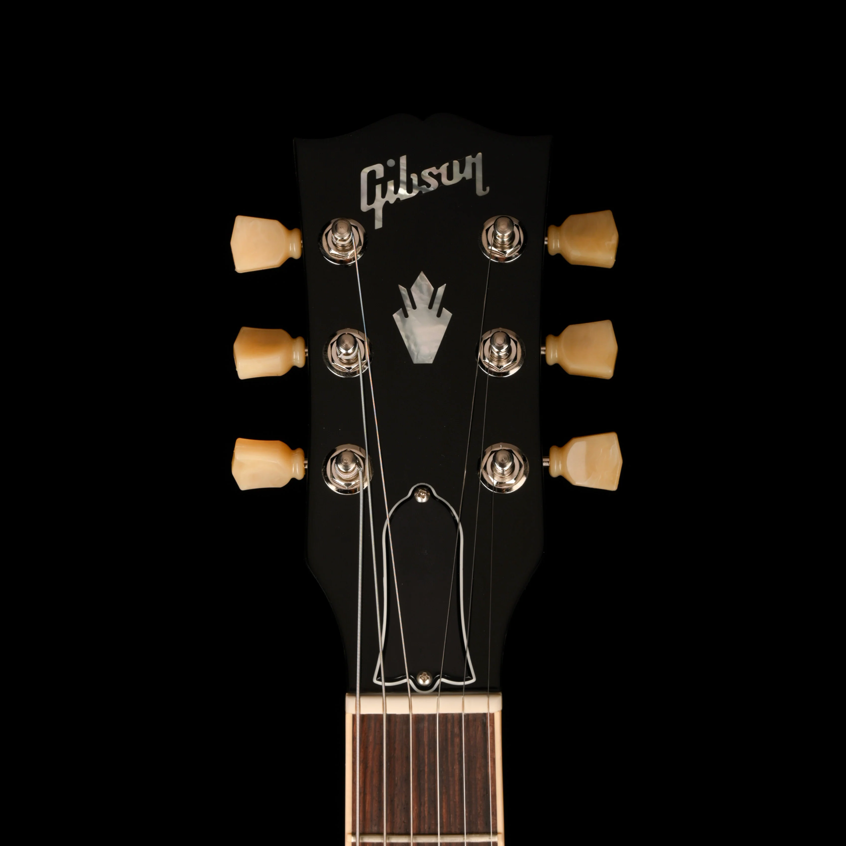 Gibson ES-335 Figured Antique Natural Electric Guitar With Case - Image 8