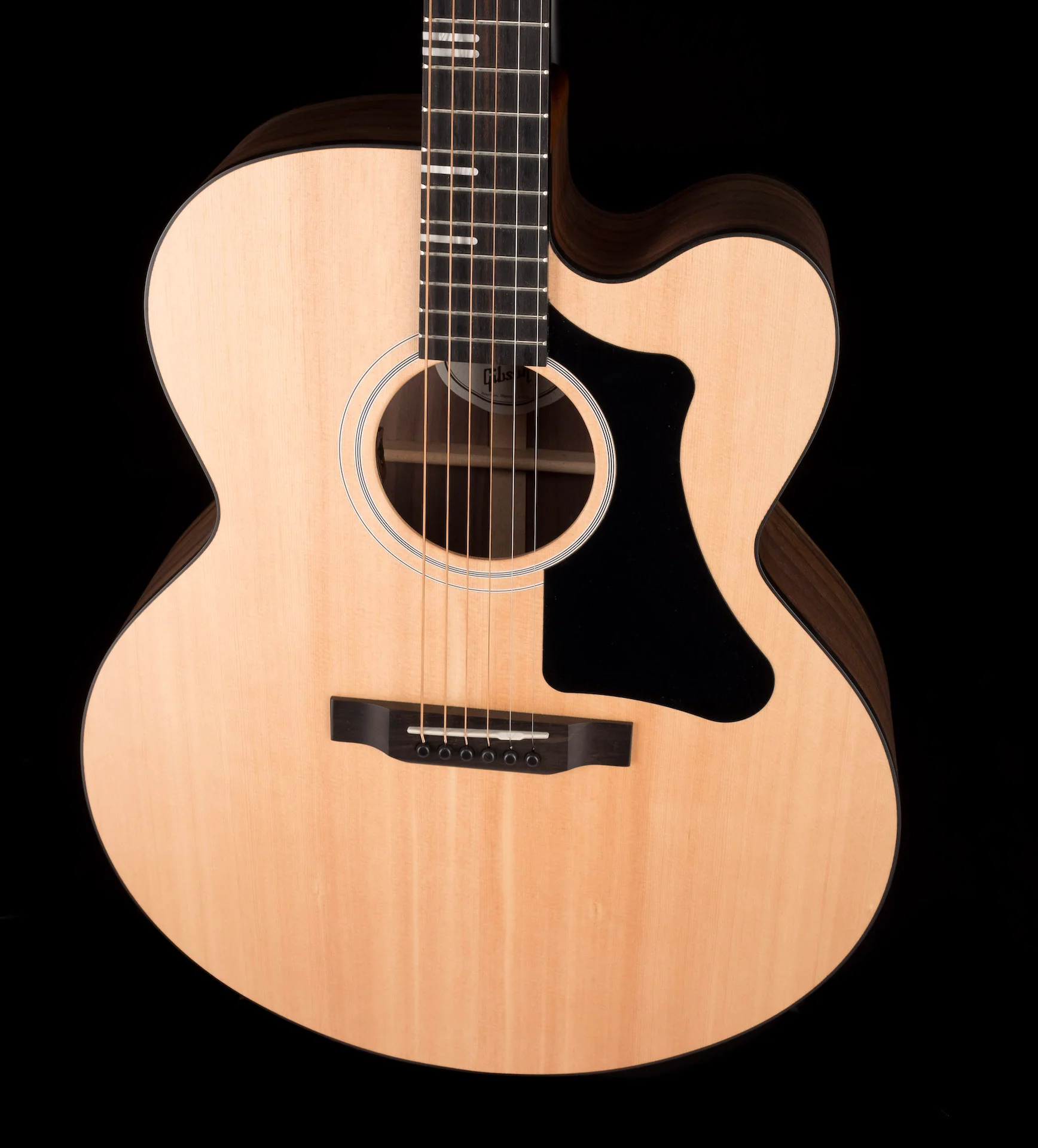 Gibson G-200 Acoustic-Electric Guitar With Gig Bag - Image 4