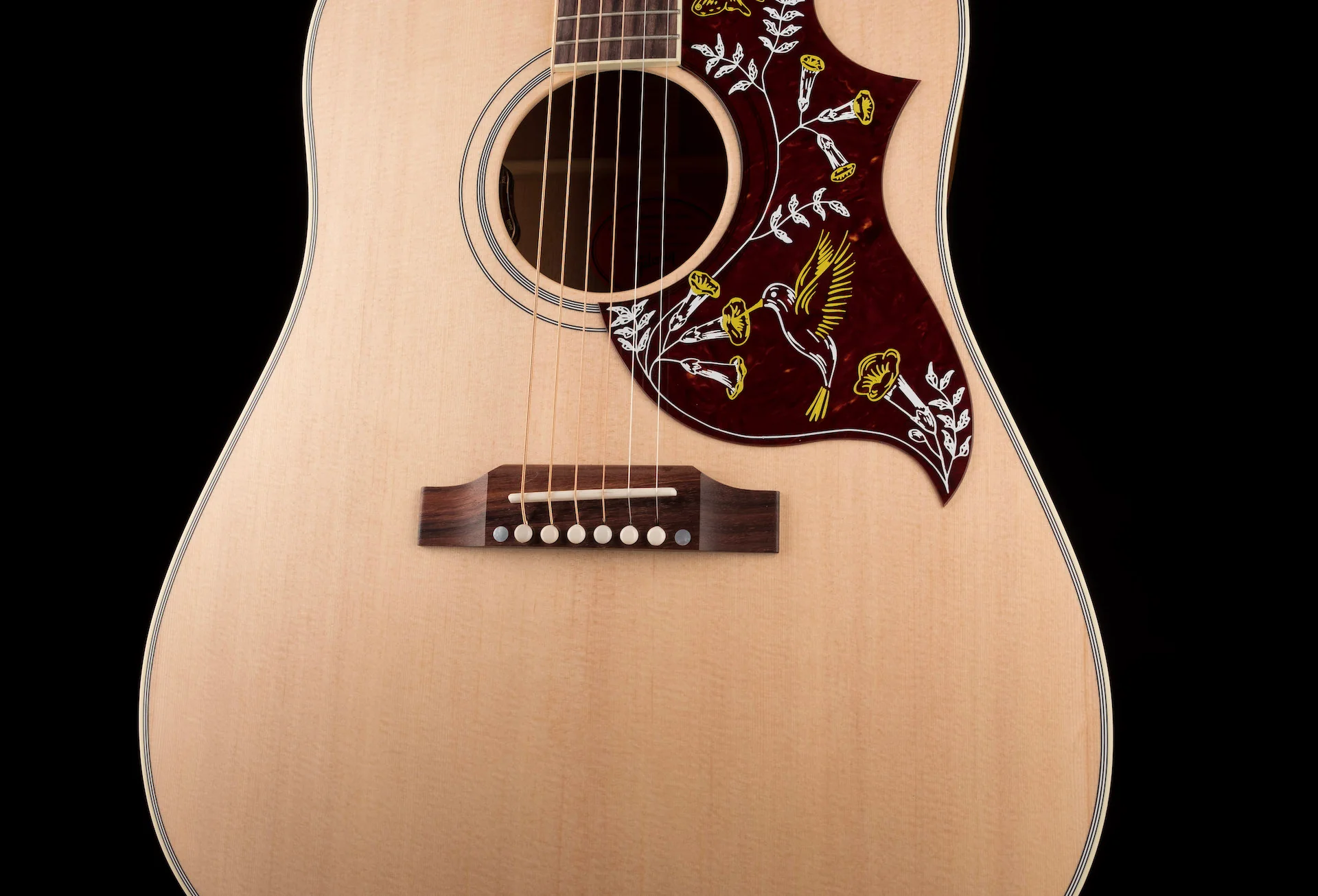 Gibson Hummingbird Faded Natural with Case - Image 4