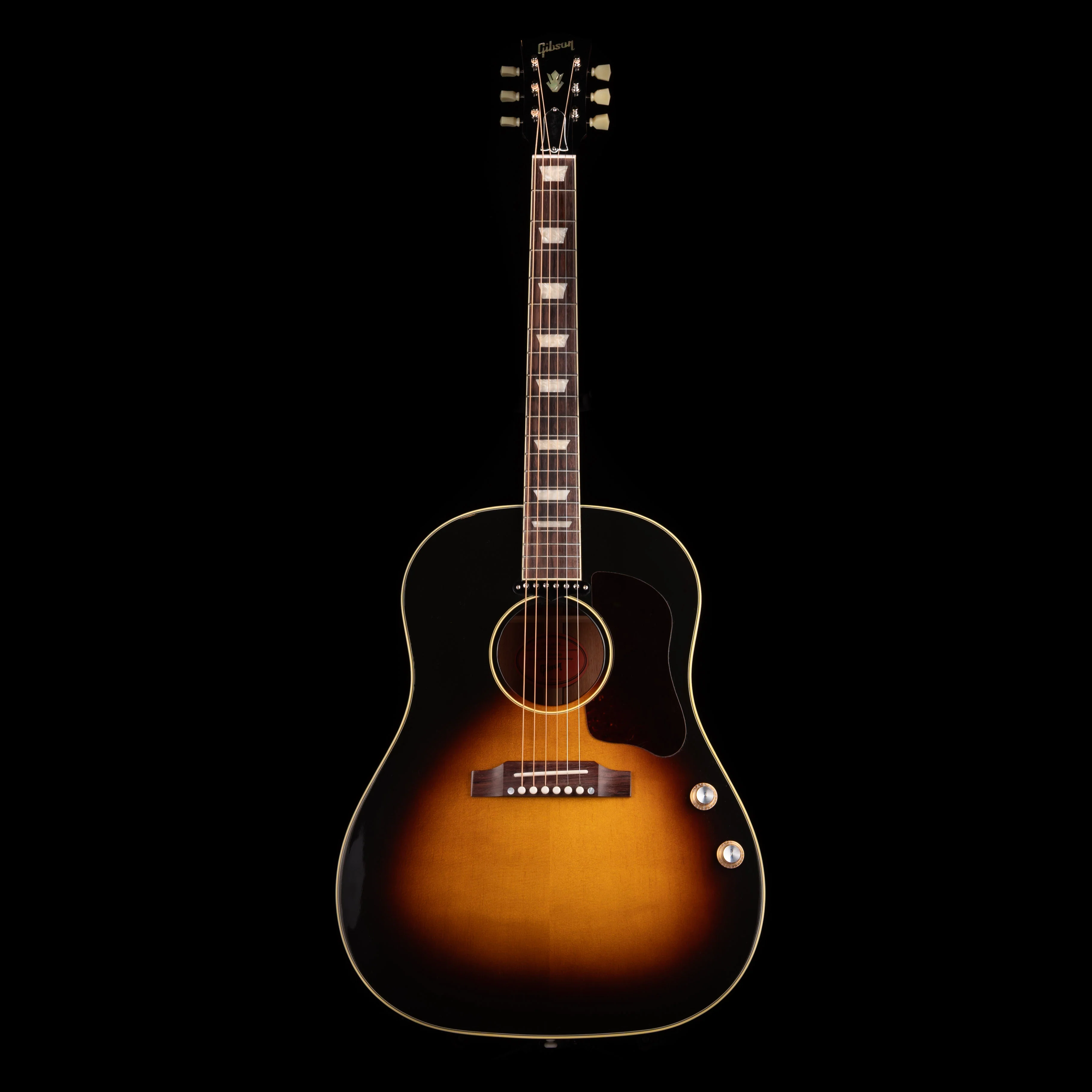 Gibson J-160E Original Vintage Sunburst with Case - Image 3