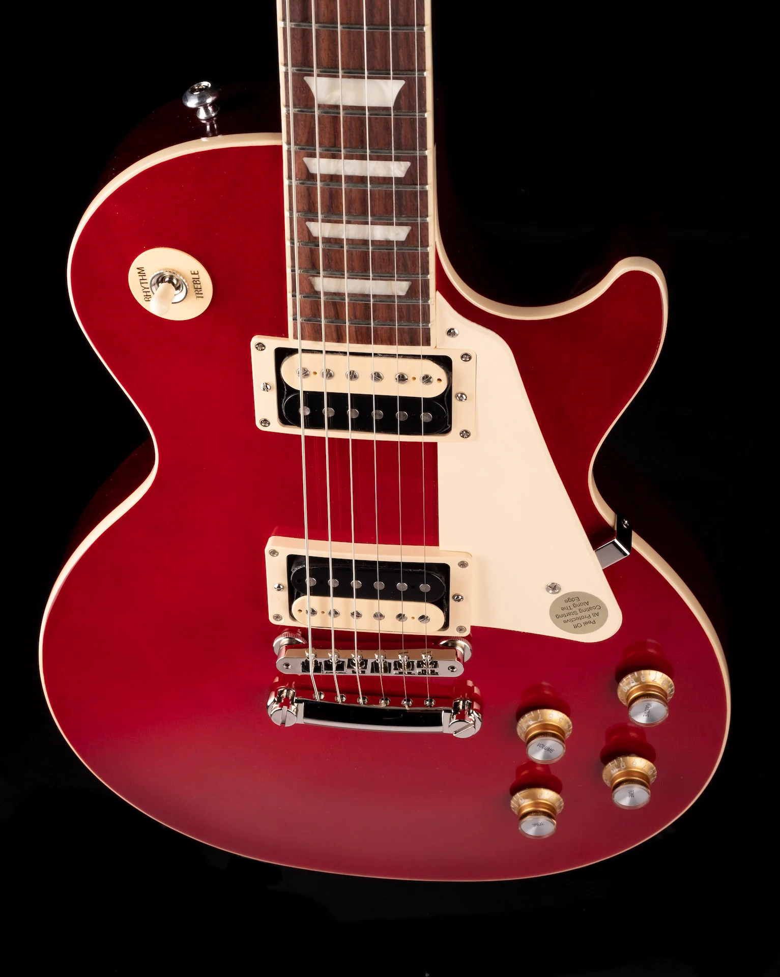 Gibson Les Paul Classic Translucent Cherry Electric Guitar - Image 4